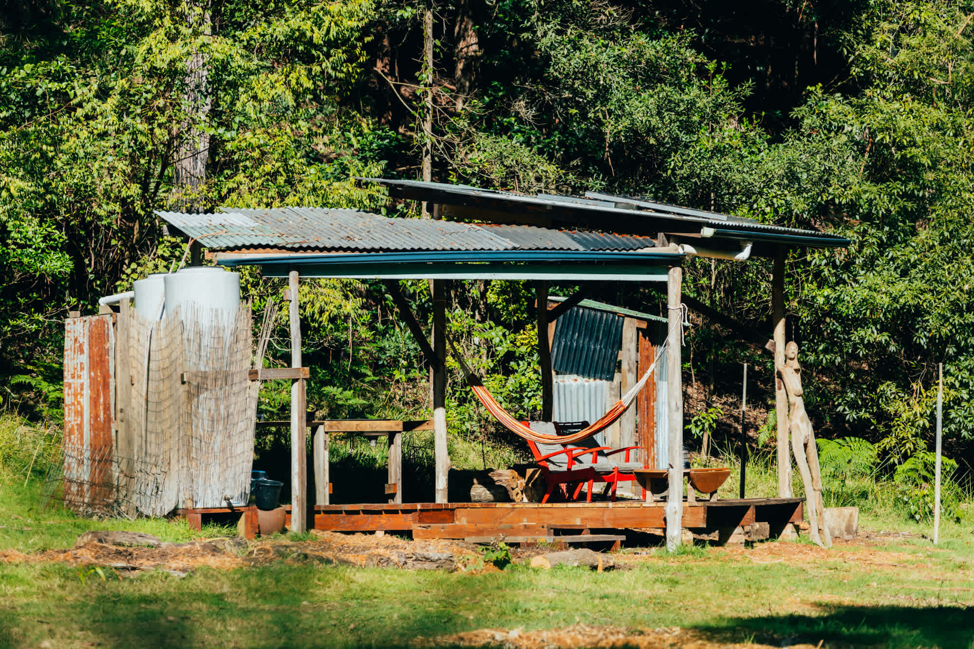 Shelter side view 