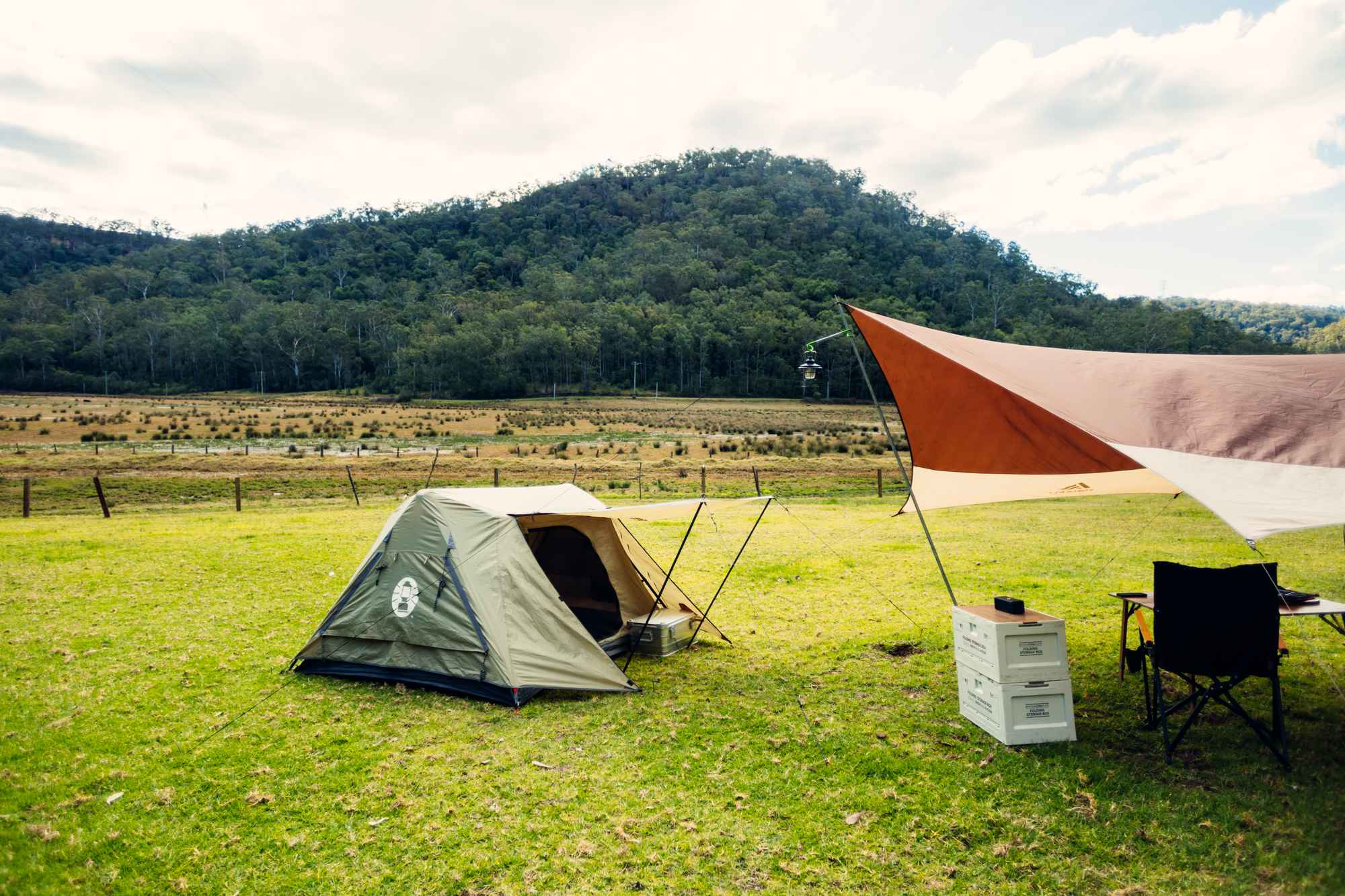 camp setup