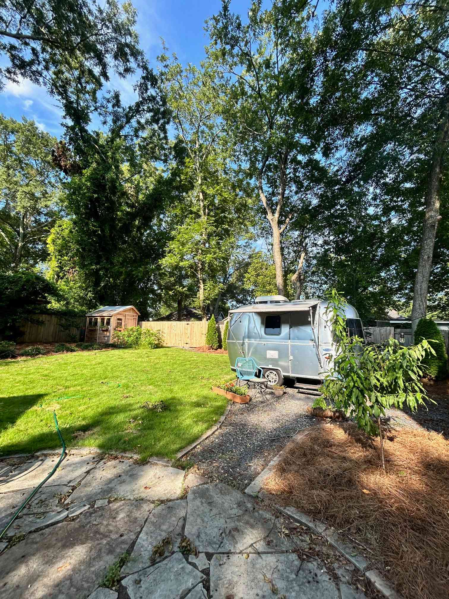 Urban Airstream Backyard Retreat