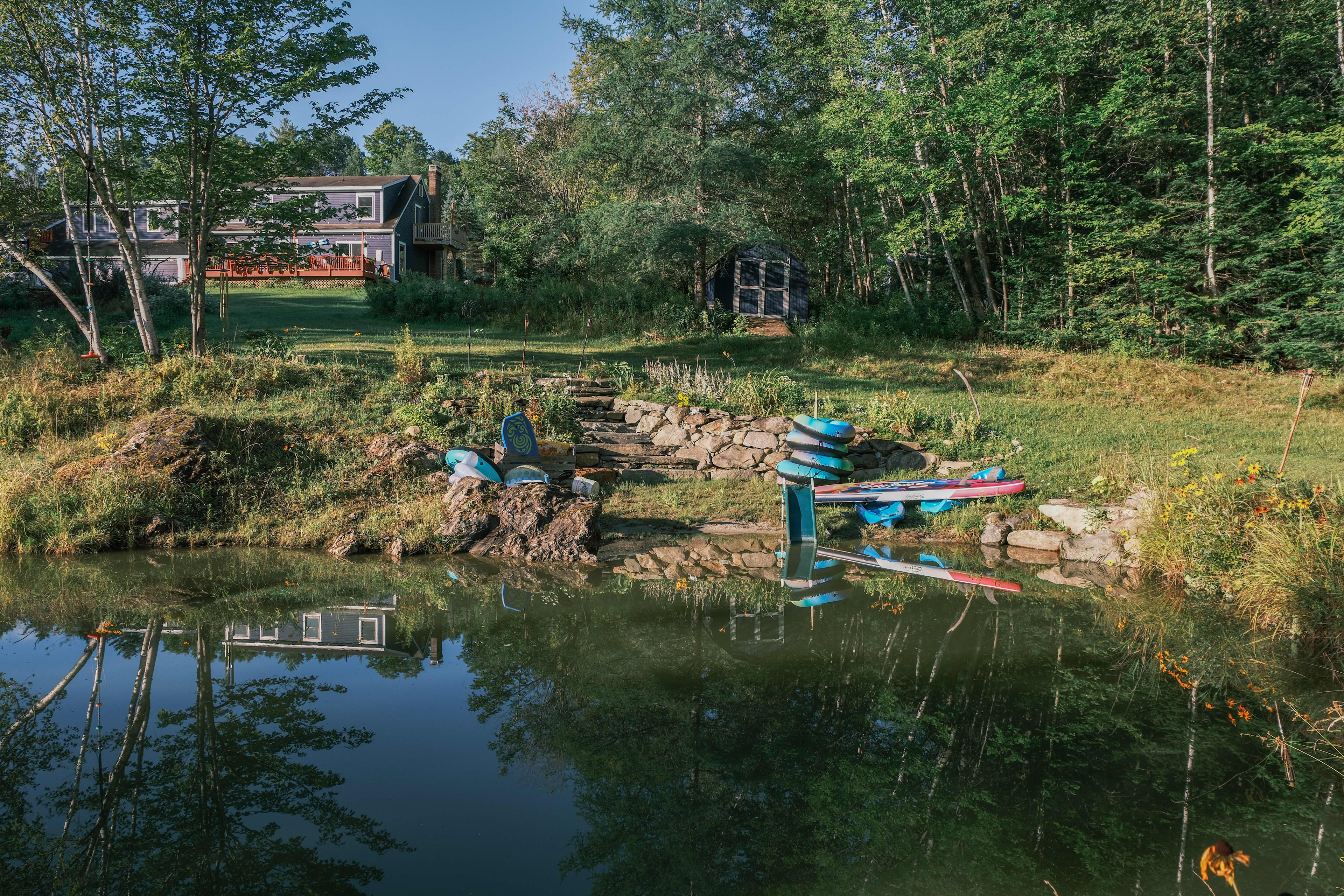 The pond