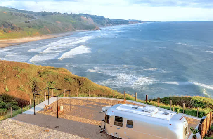 Dreamy California Coast Airstreams