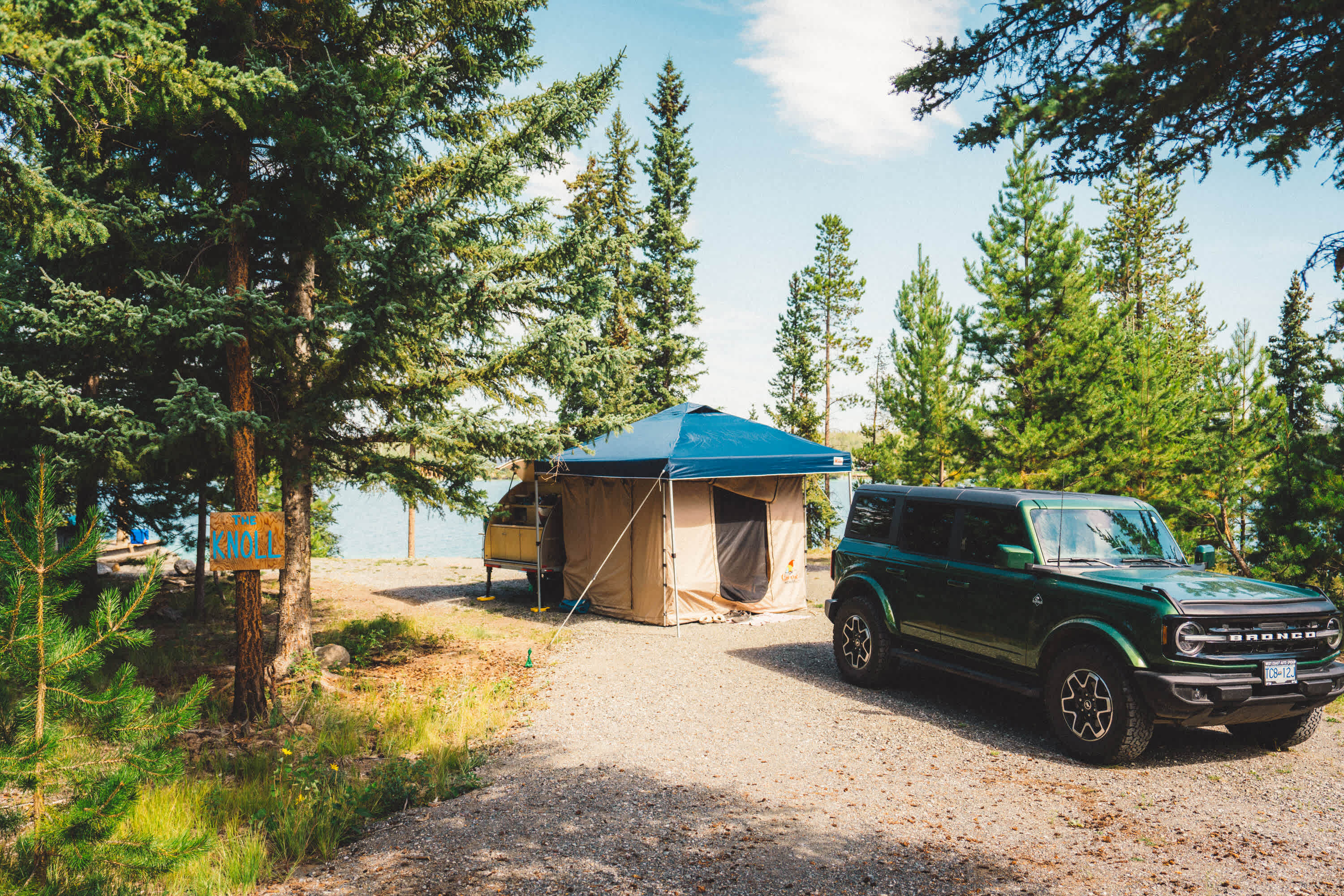Sunset Knoll Sites on Big Bar Lake