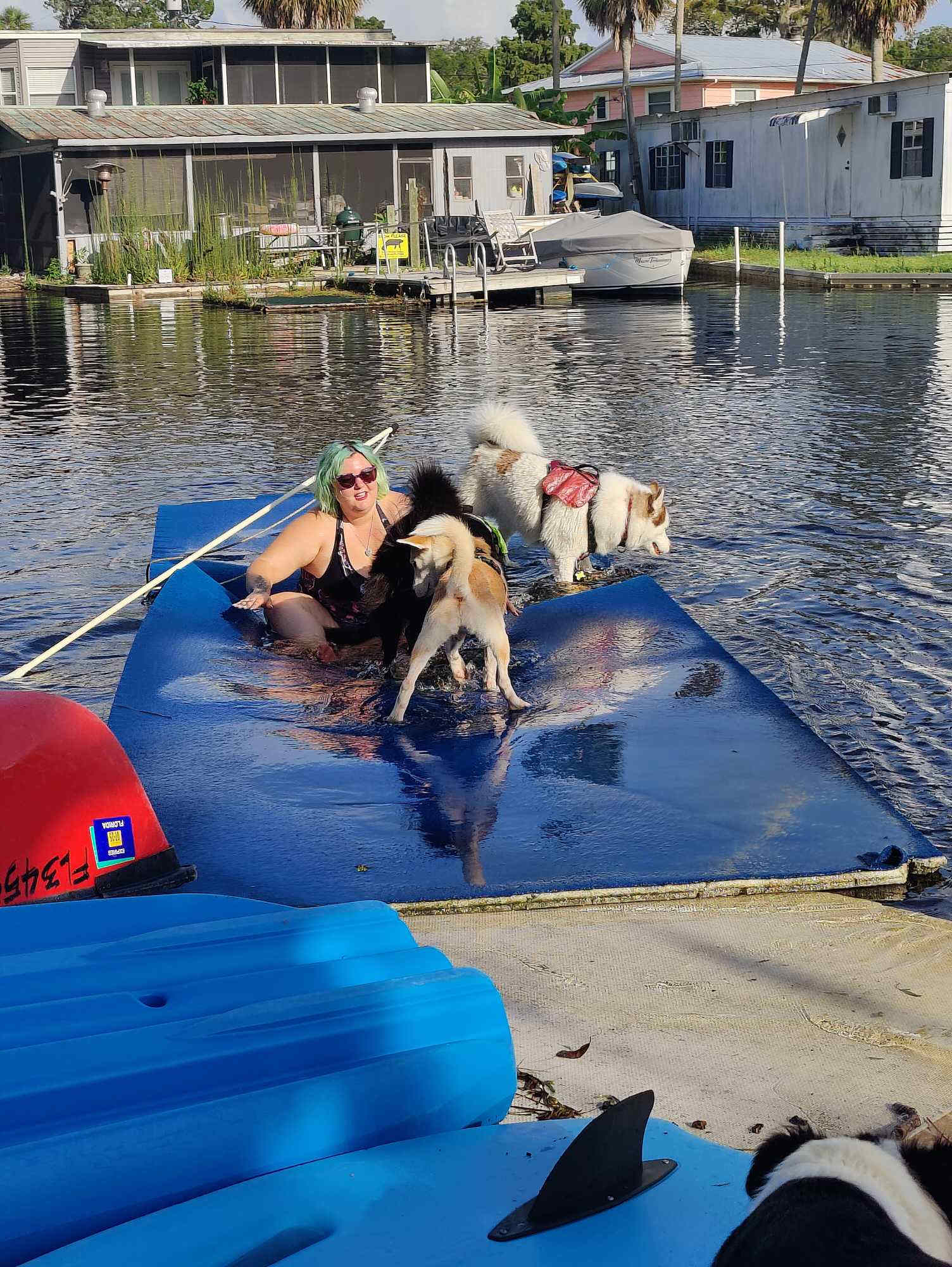 Weeki wachee Sharing the Main river