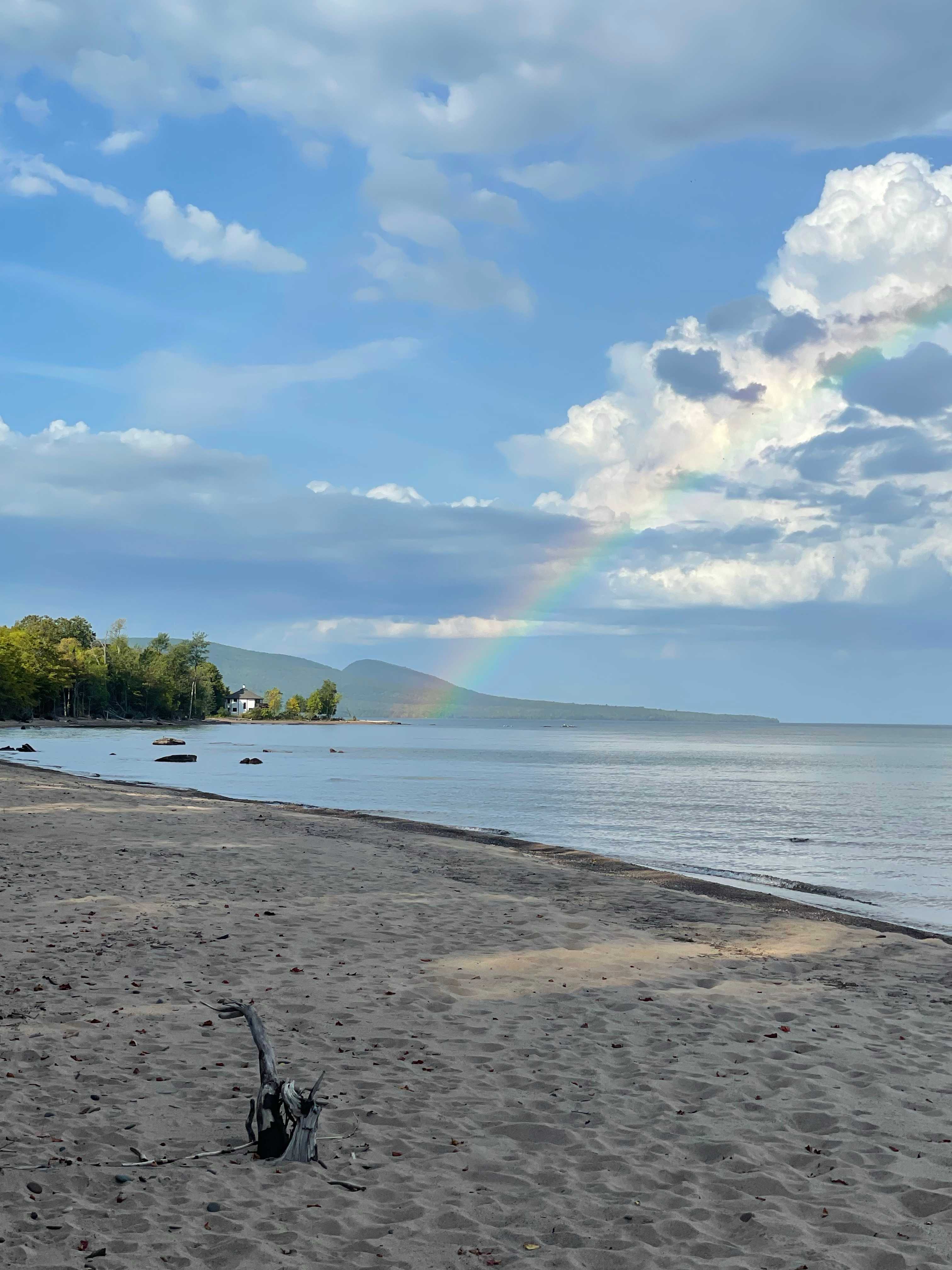 Secluded Lake Superior Camping