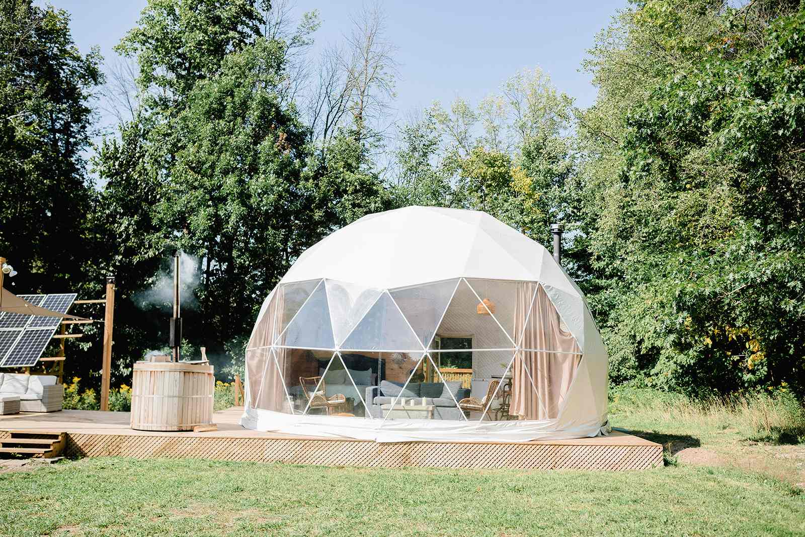 Open Sky Glamping Kawartha Dome