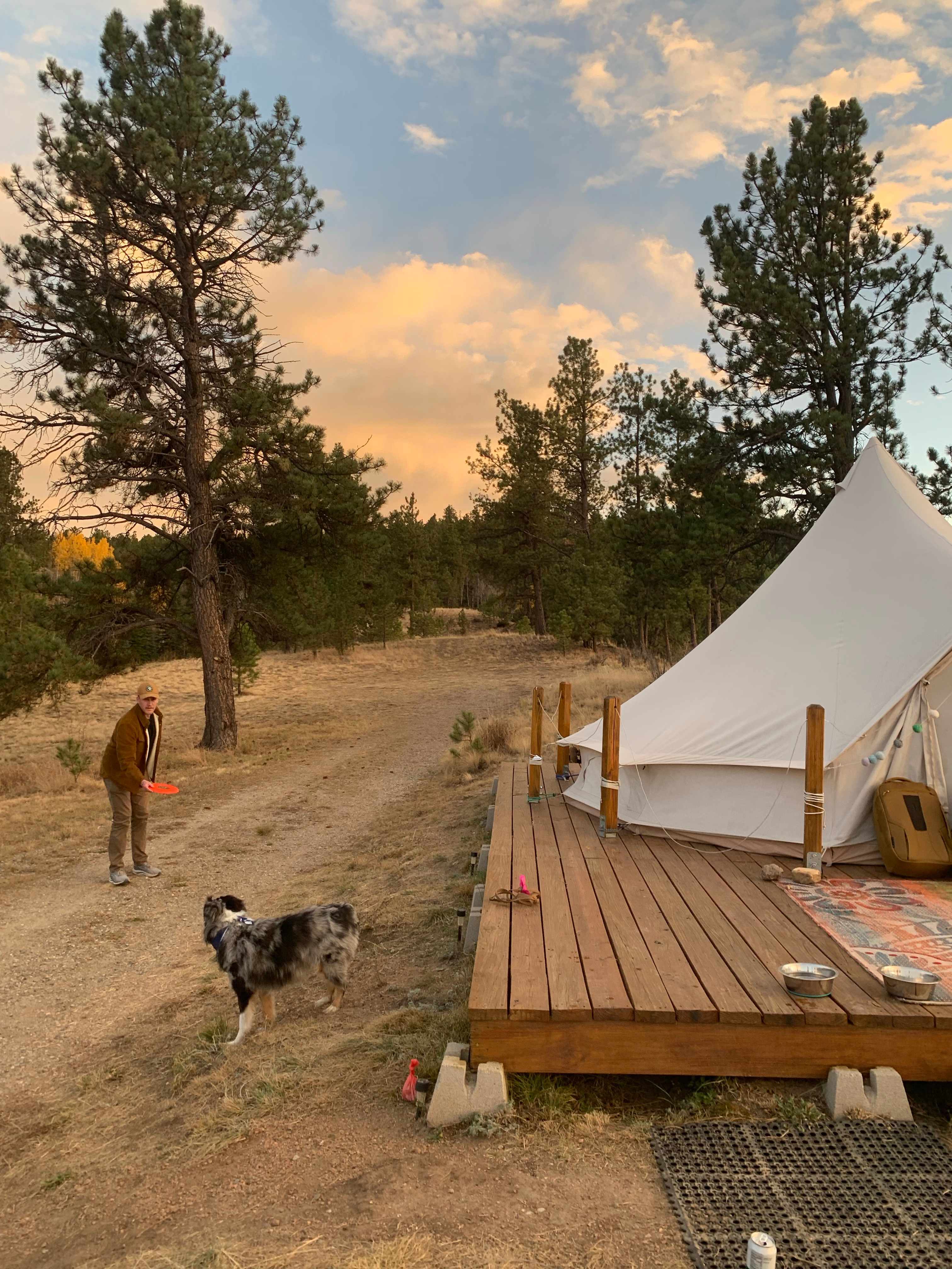 Crystal Peak Overlook Tent Stay