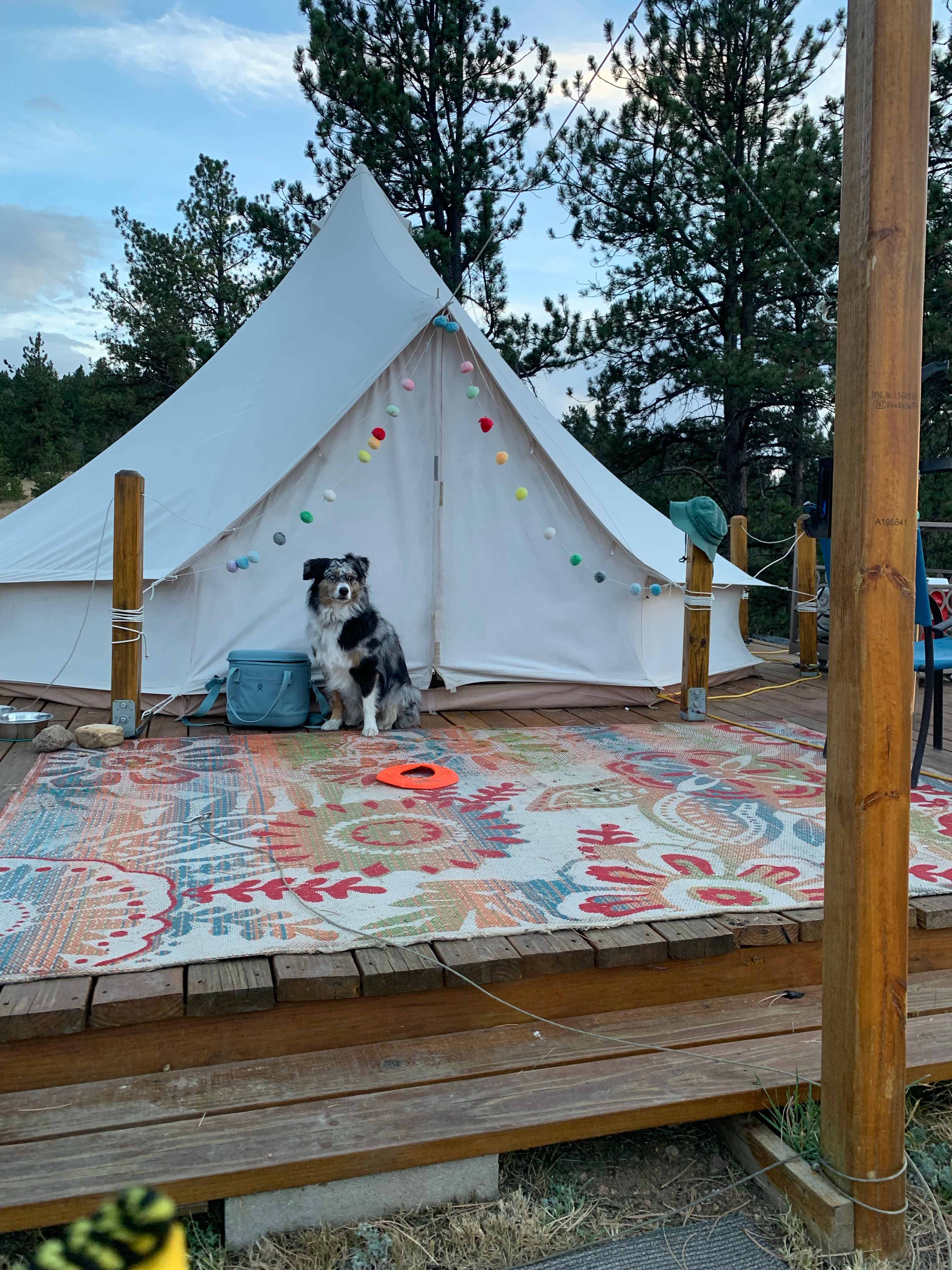 Crystal Peak Overlook Tent Stay