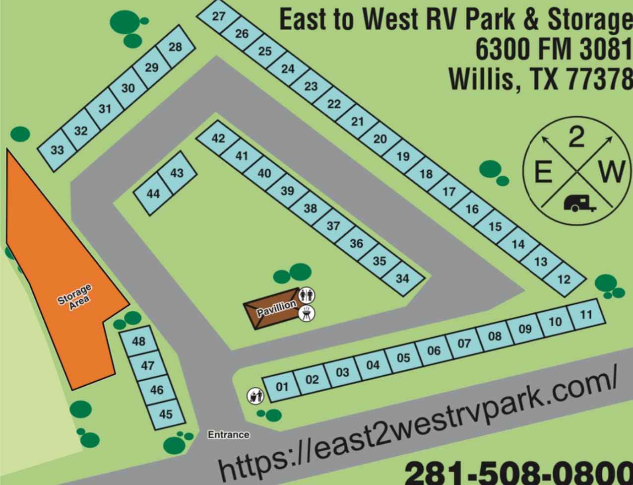 East To West RV Park & Storage