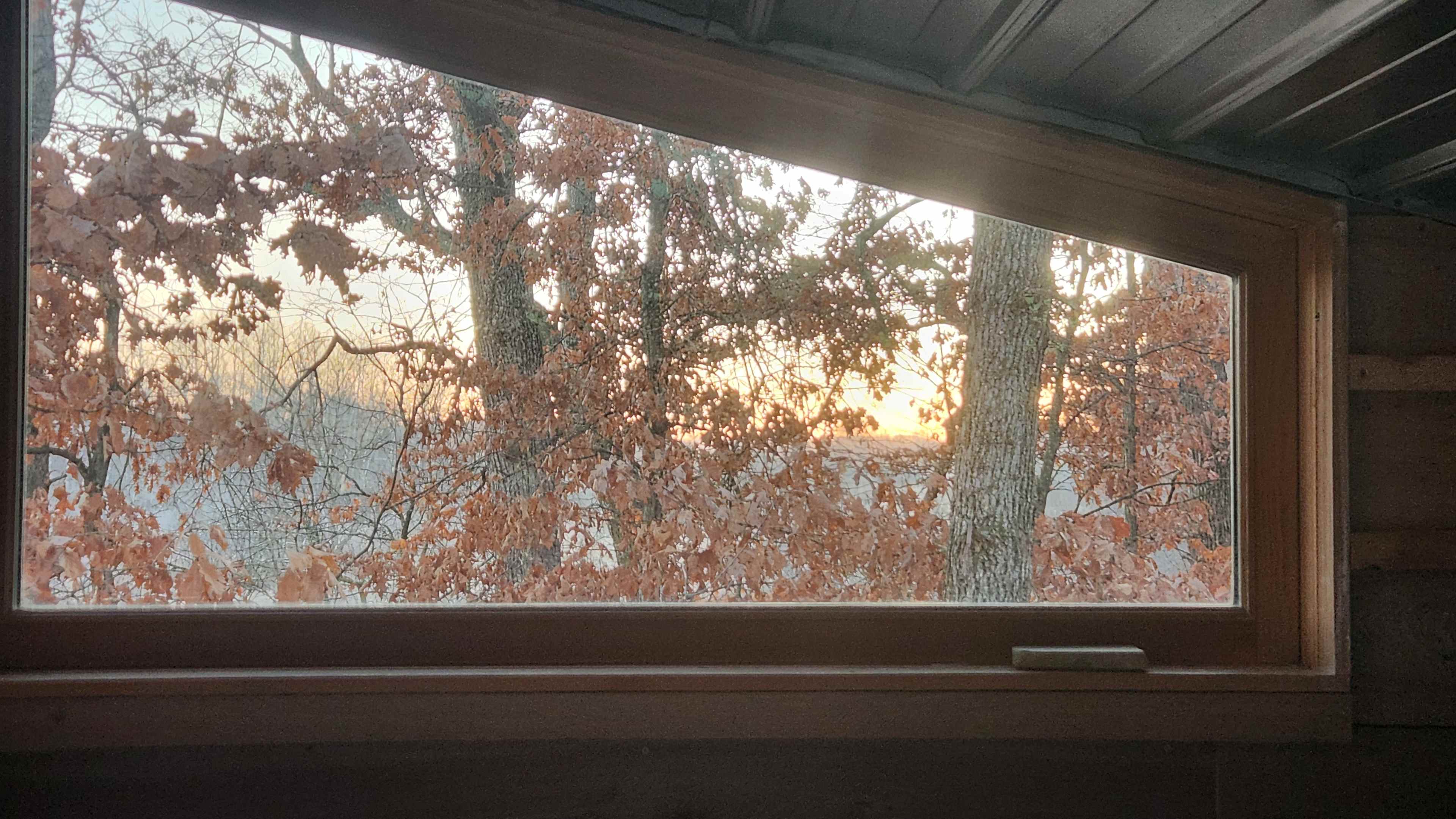 You wake up to amazing sunrises!