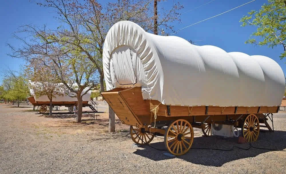 Page Covered Wagons