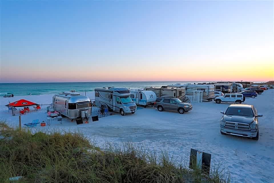 Camping on the Gulf