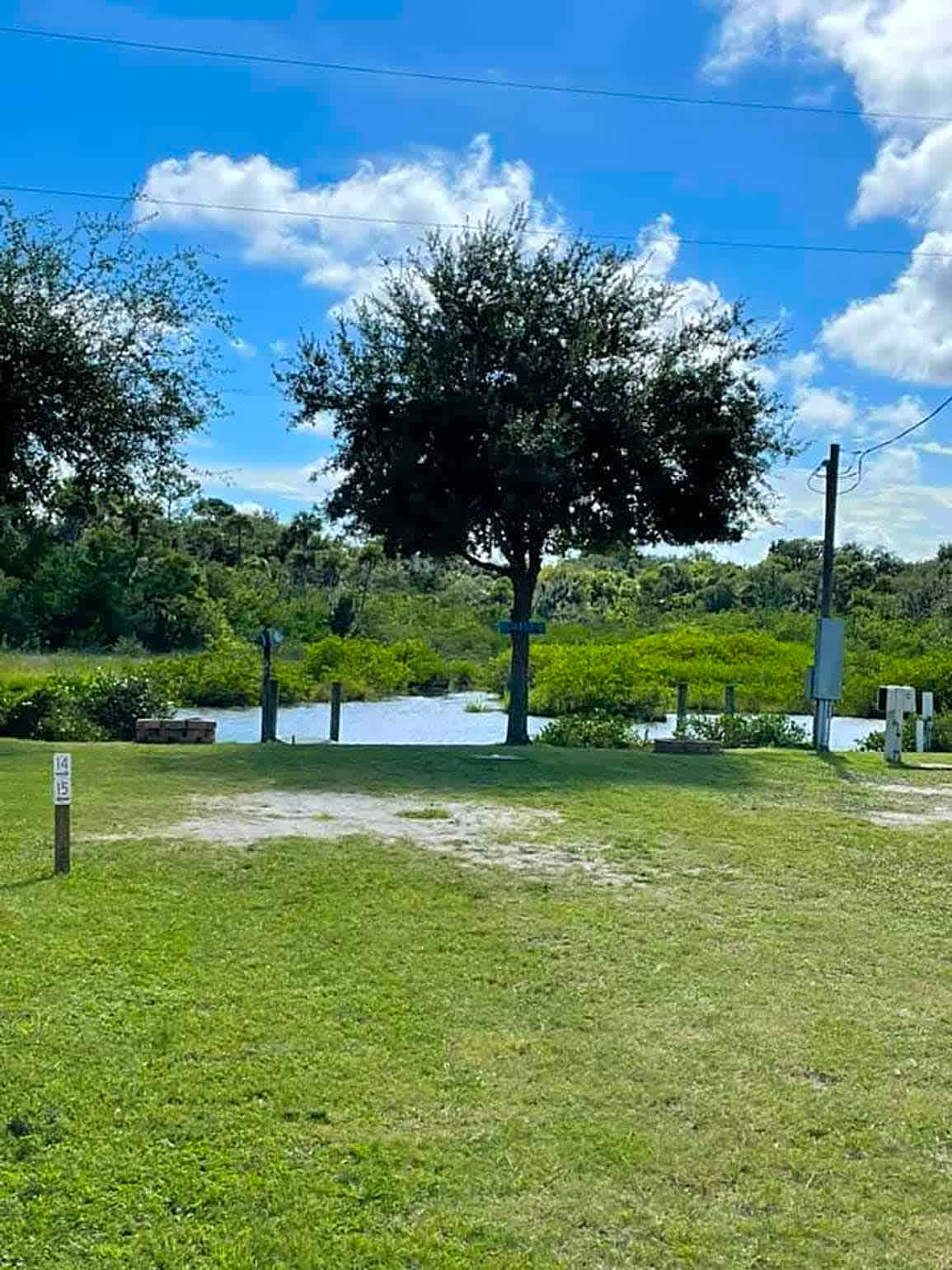 Canal Front RV Site