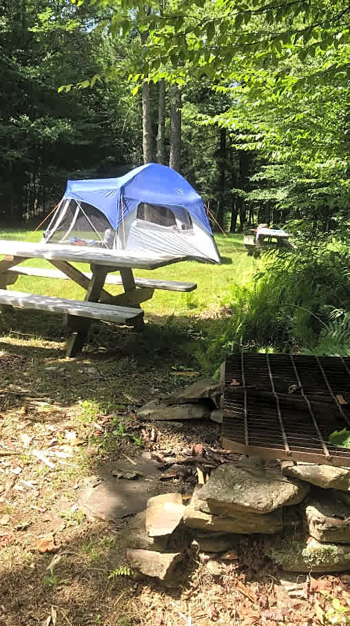 Tent and Trailer