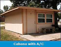 Cabana with Air Conditioning