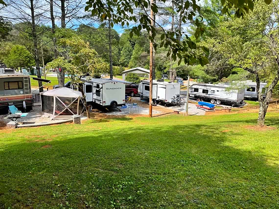 Deluxe Back-In RV Site