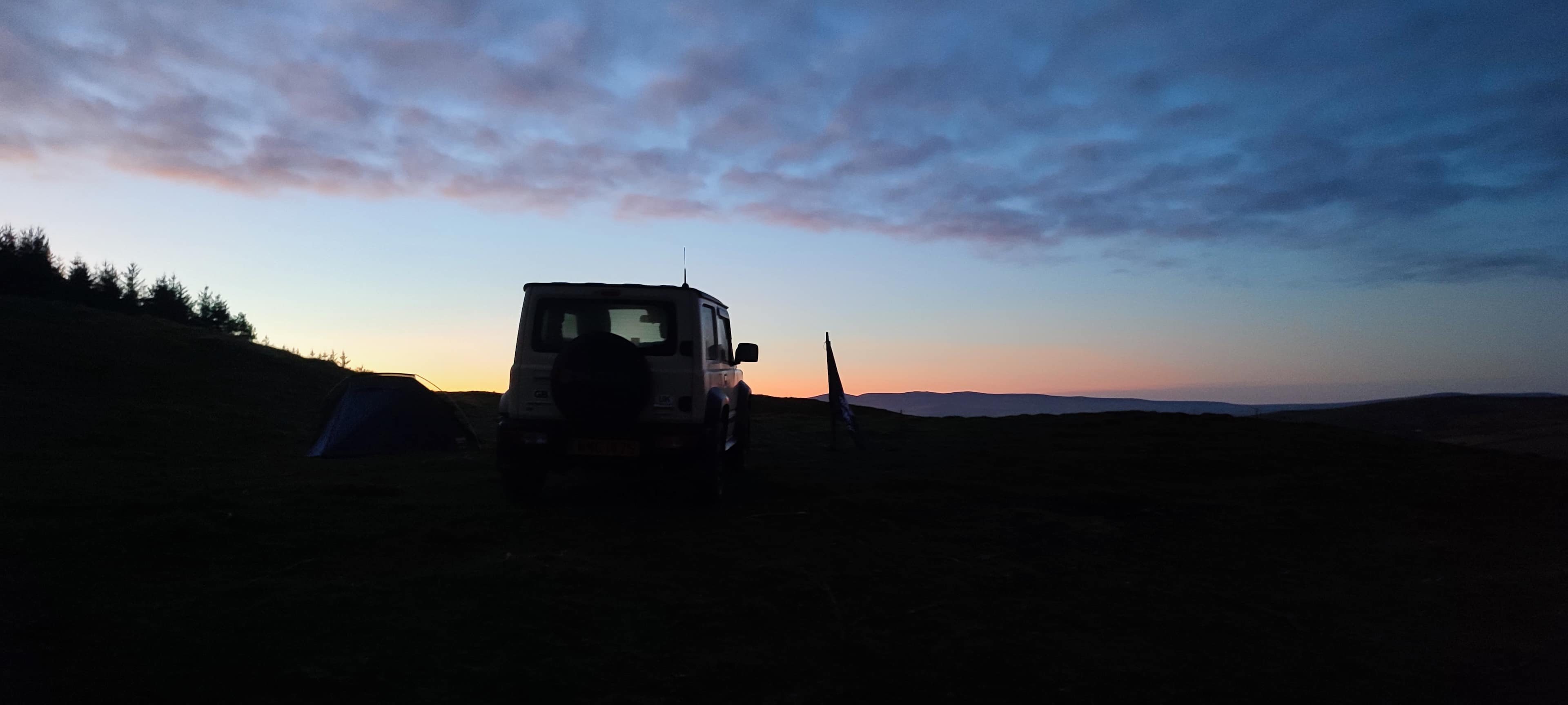 Mynydd Derwydd Wildcamping