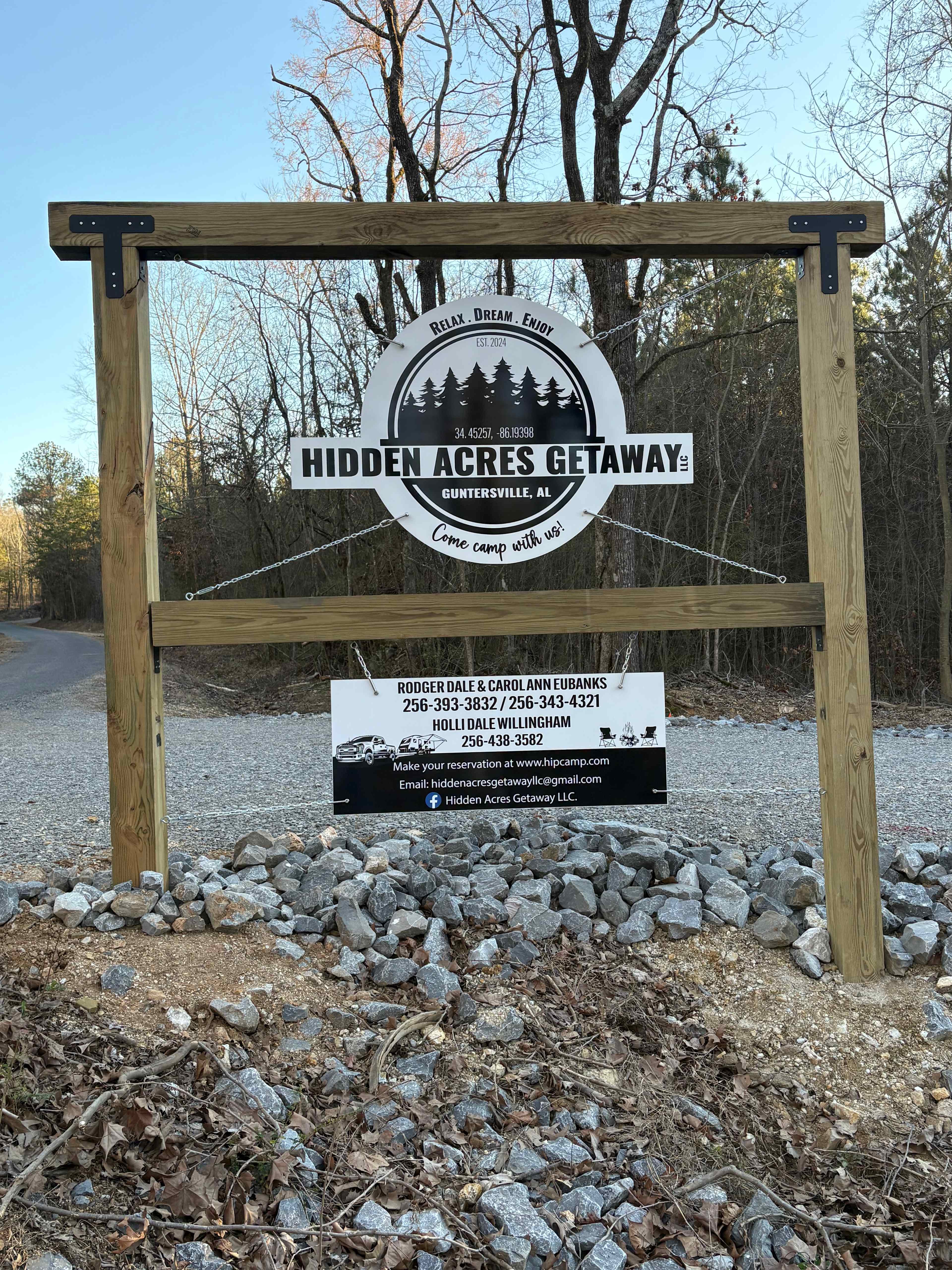 Hidden Acres Getaway LLC.