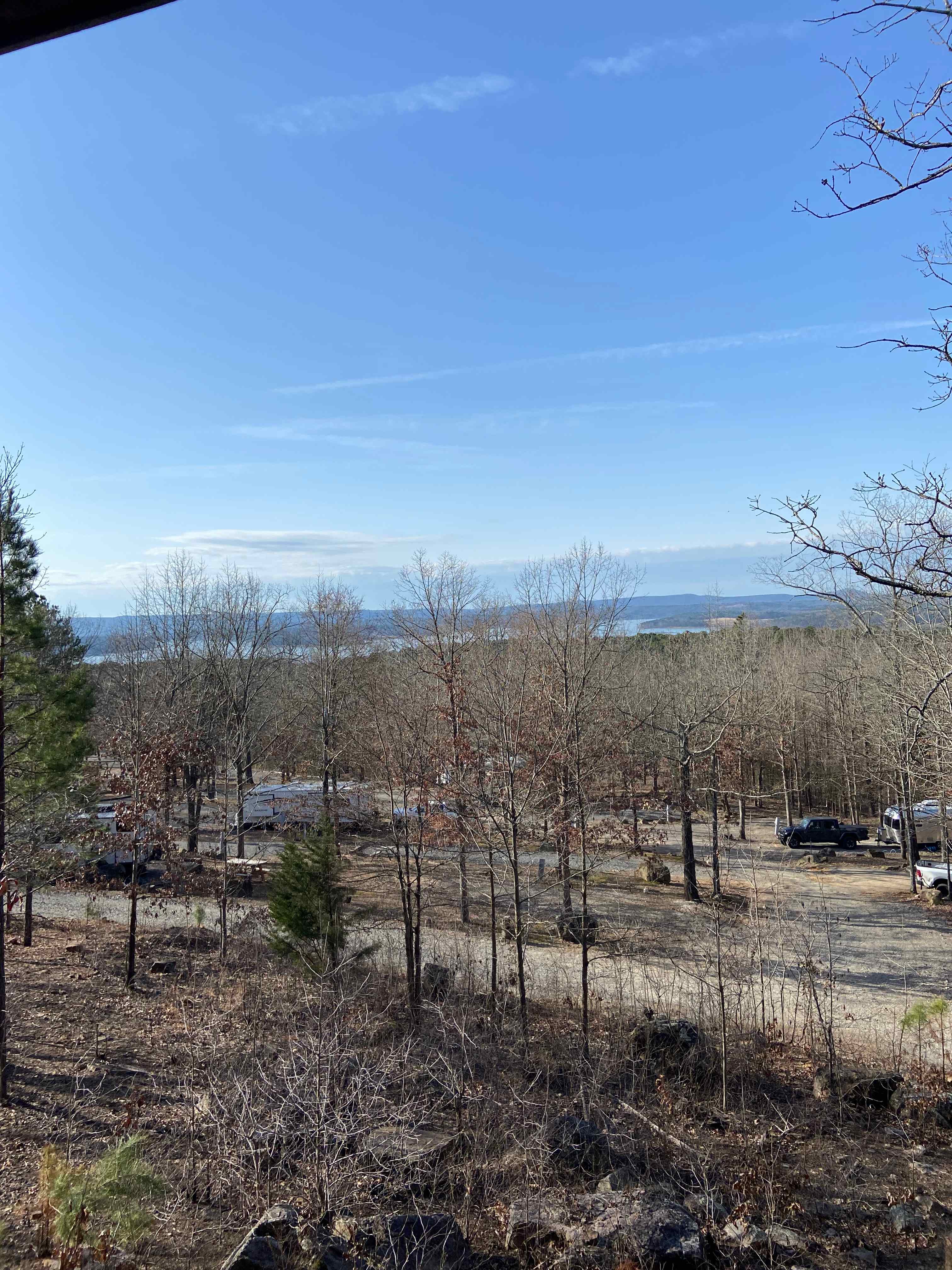 View from deck 