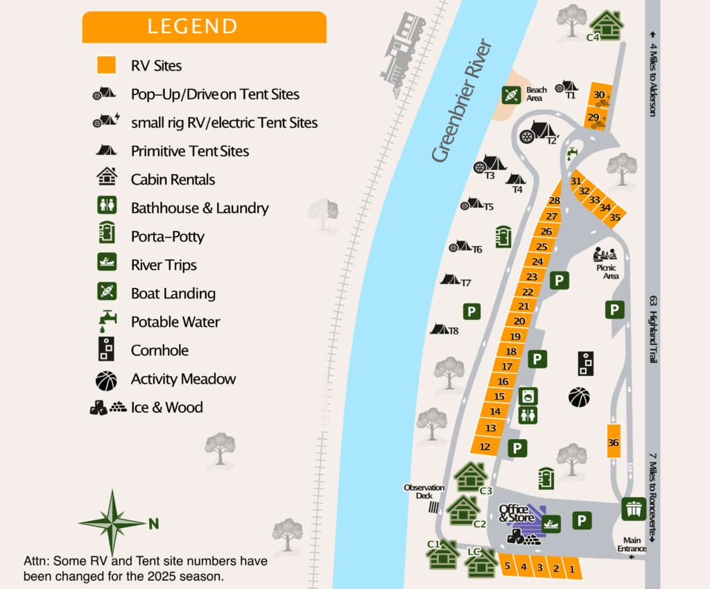 Greenbrier River Campground