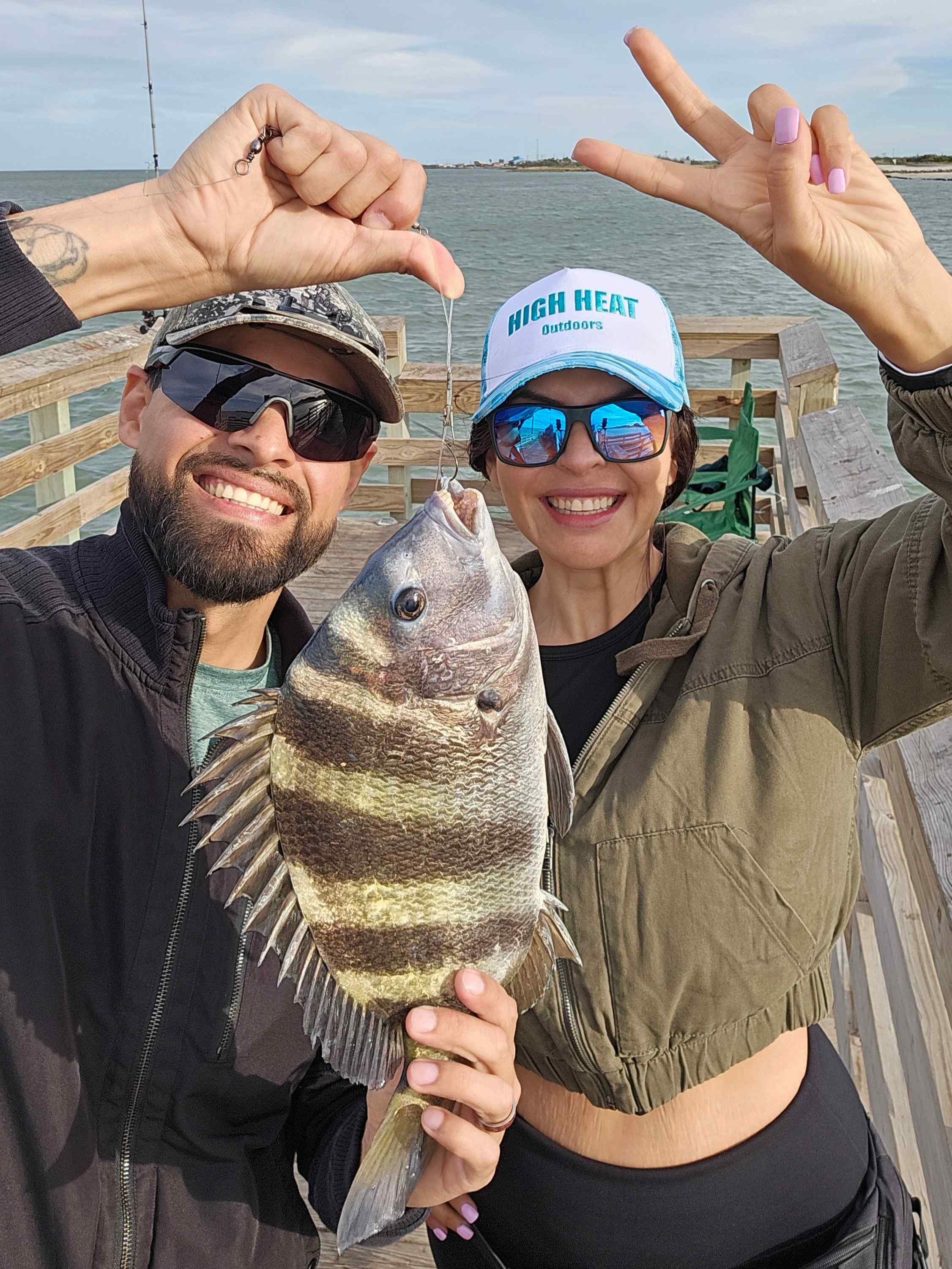 Slot sheepshead at nearby pier
