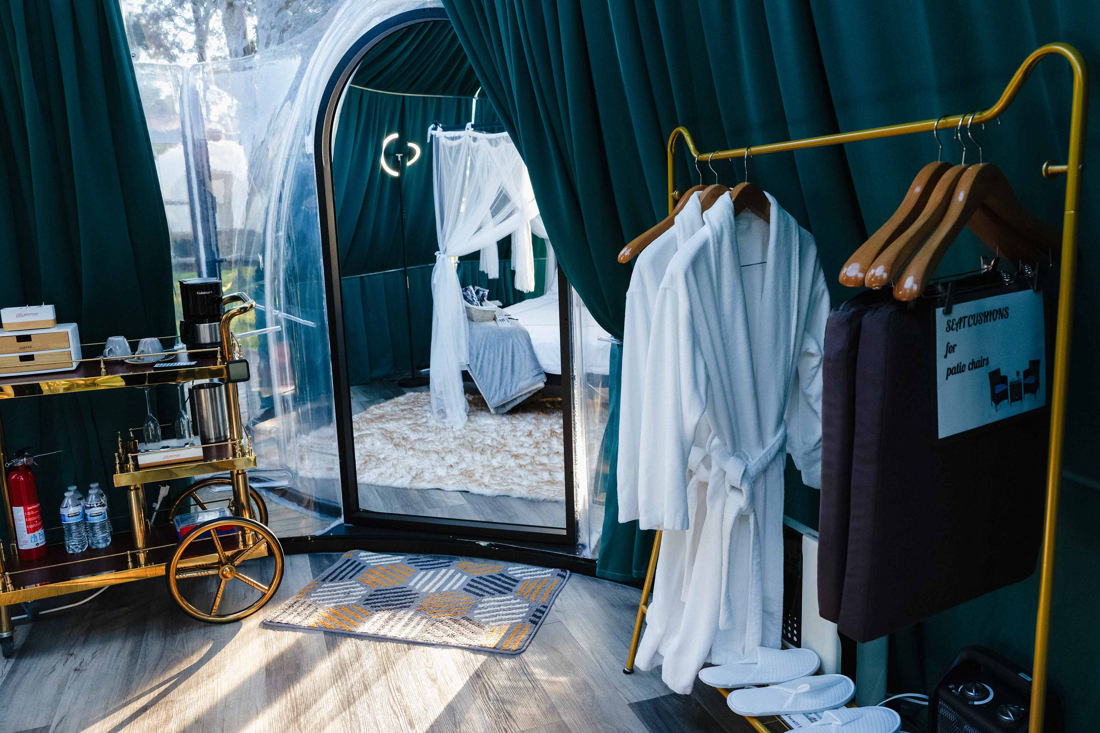 Exquisite Luxurious Glamping Dome