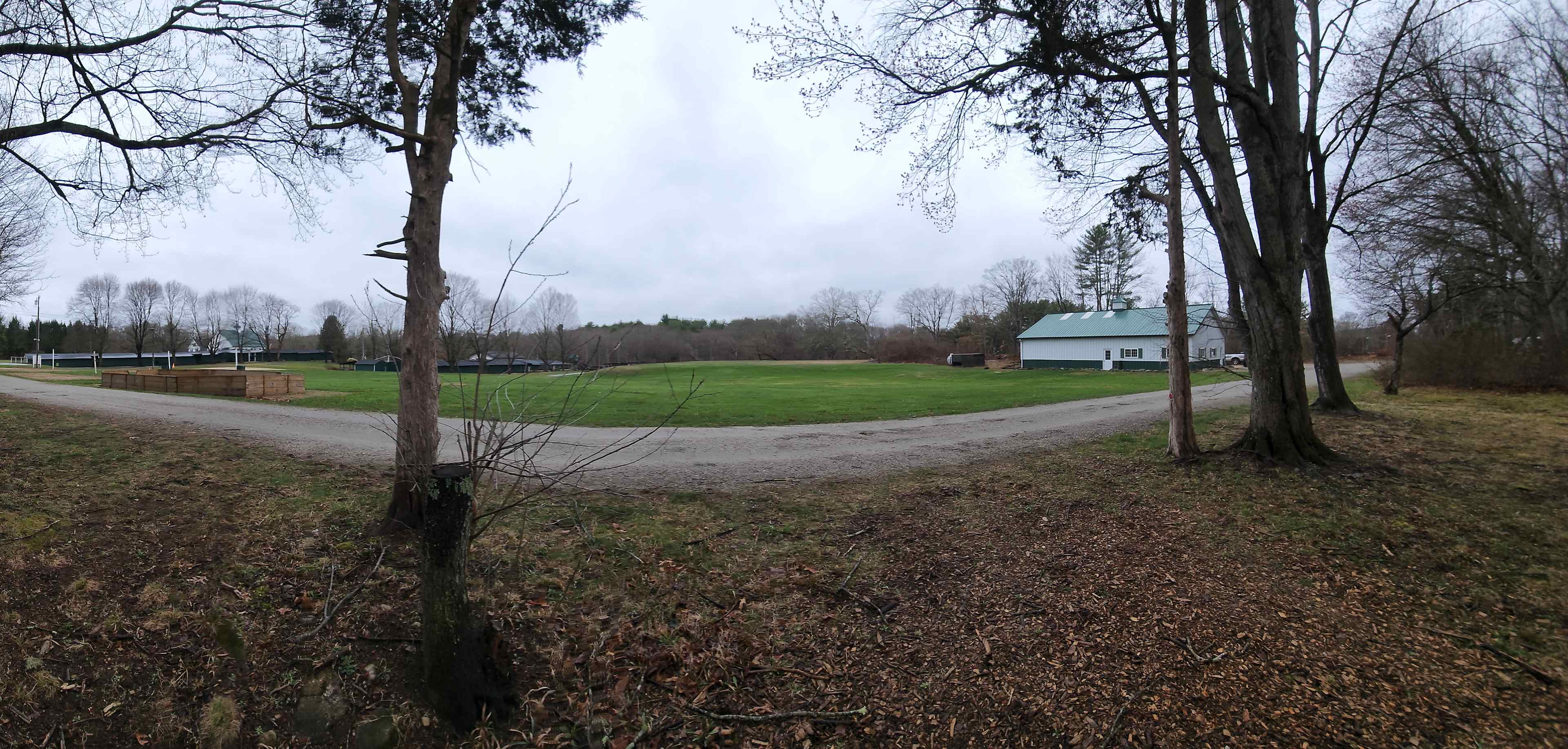 View from site.