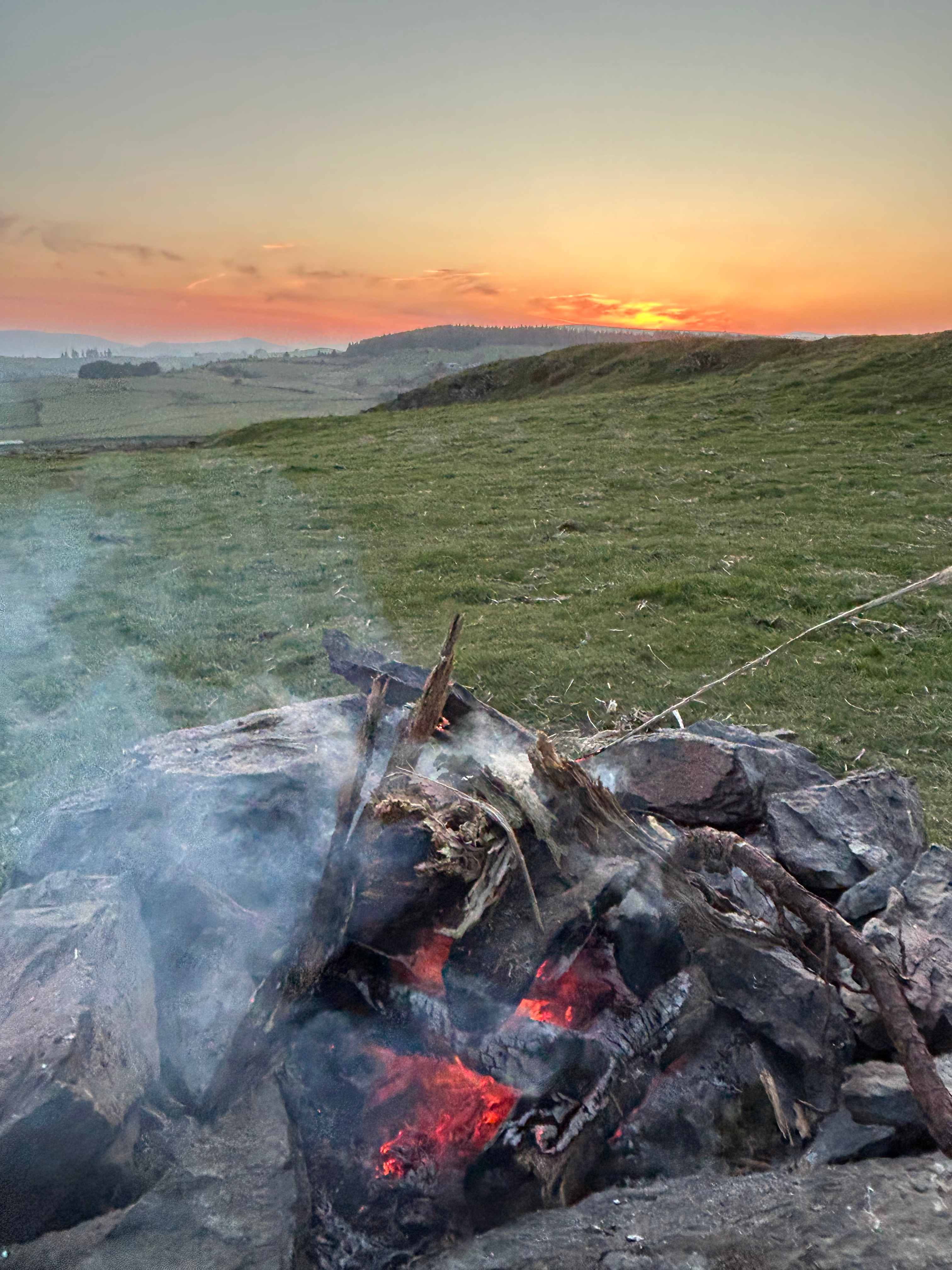 Mynydd Derwydd Wildcamping