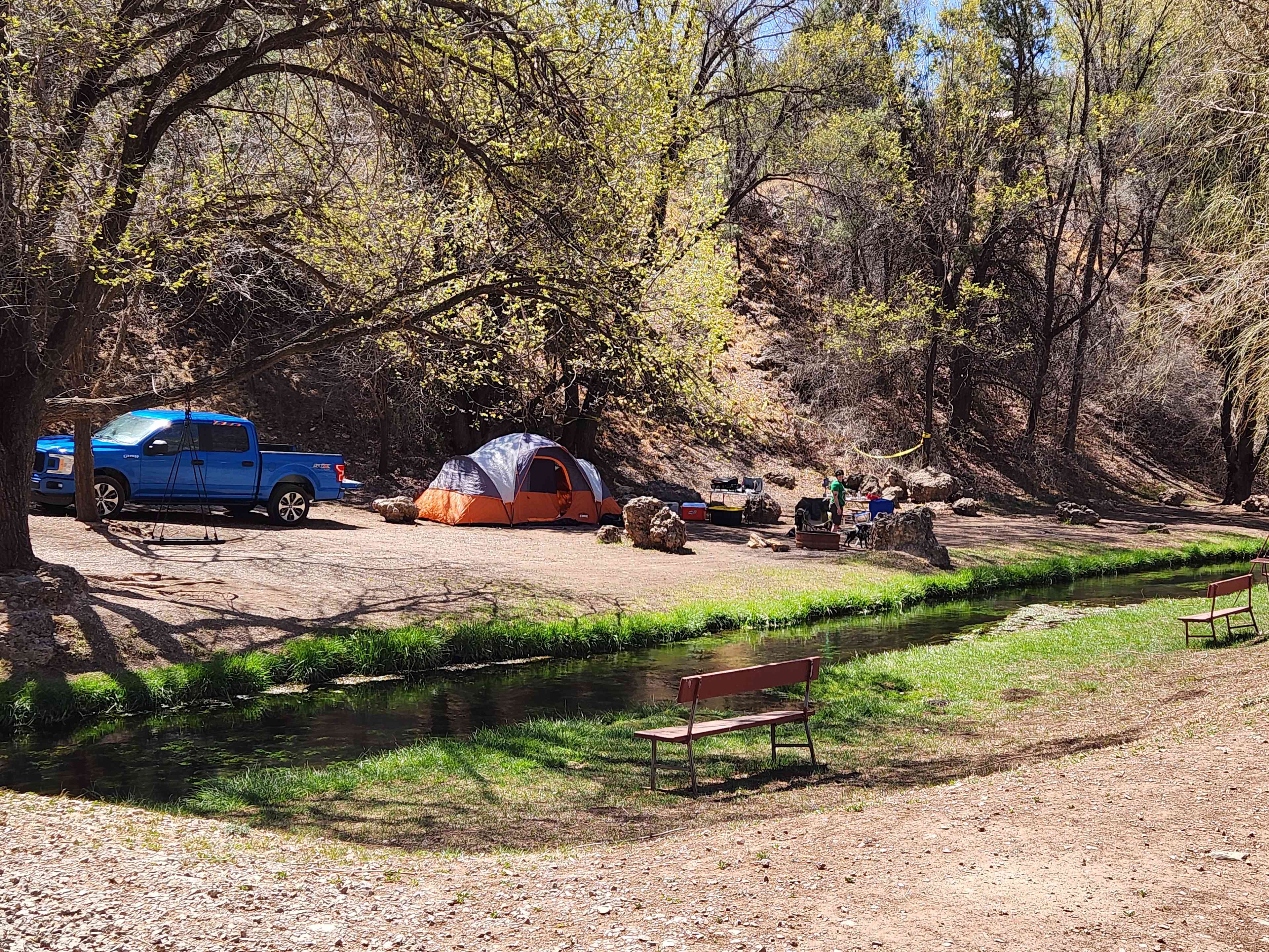 Tent sites