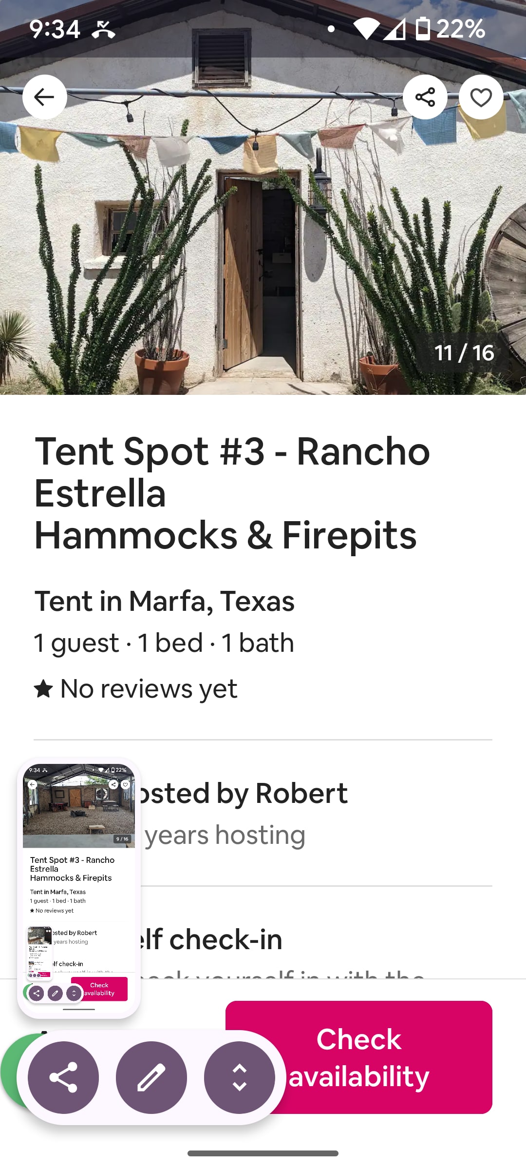 Rancho Estrella Marfa - Camping