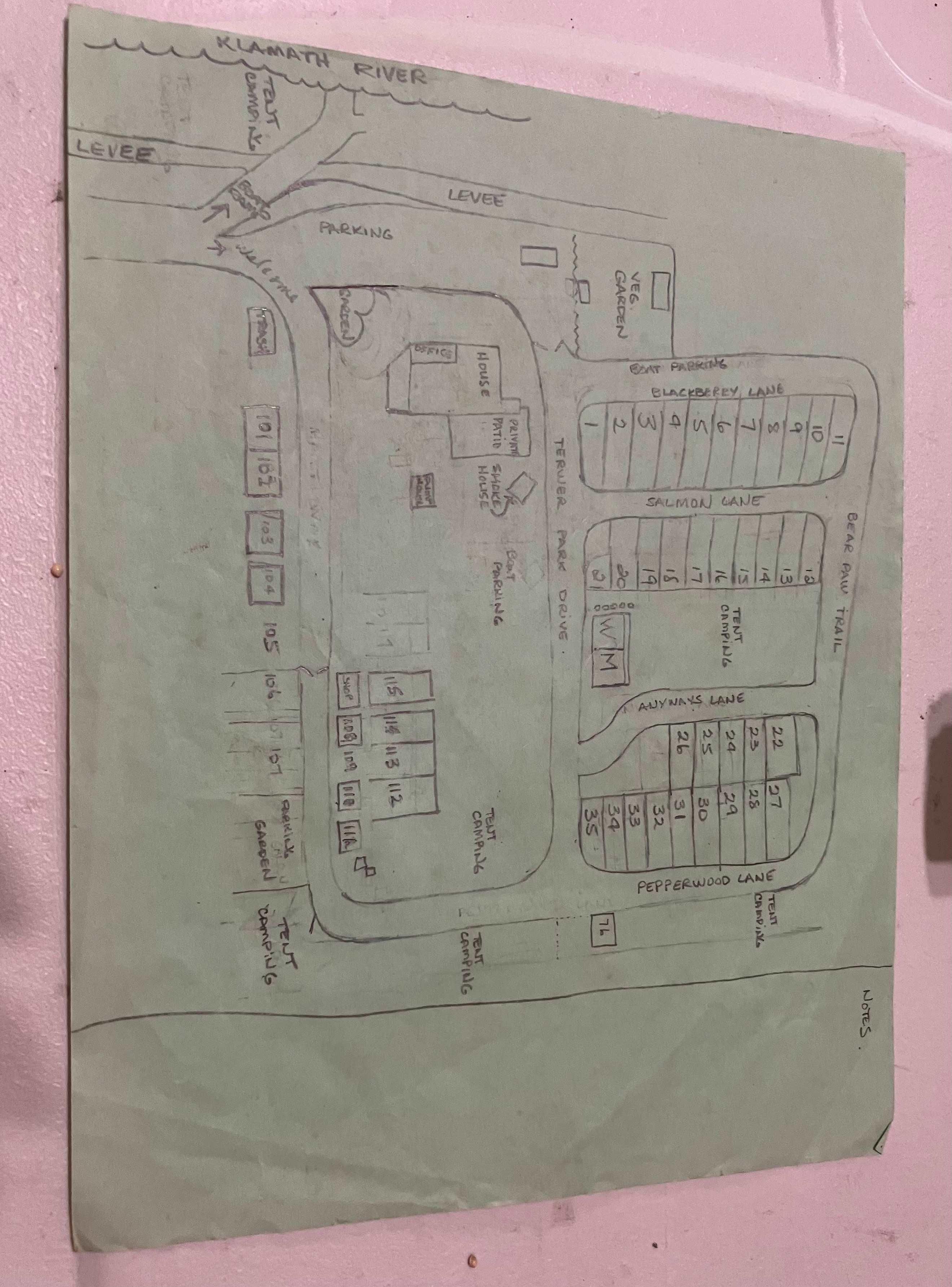 Old map some things have changed