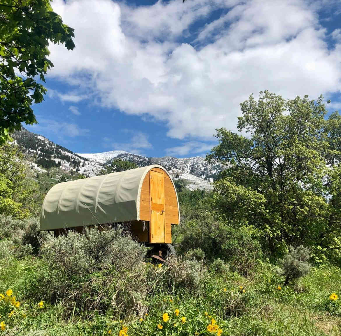 Cozy Sheepherder Wagon