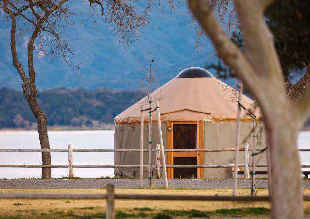 Poppy Yurt