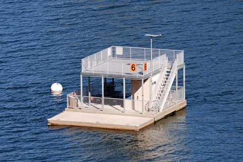 Lake Oroville's Floating Campsites
