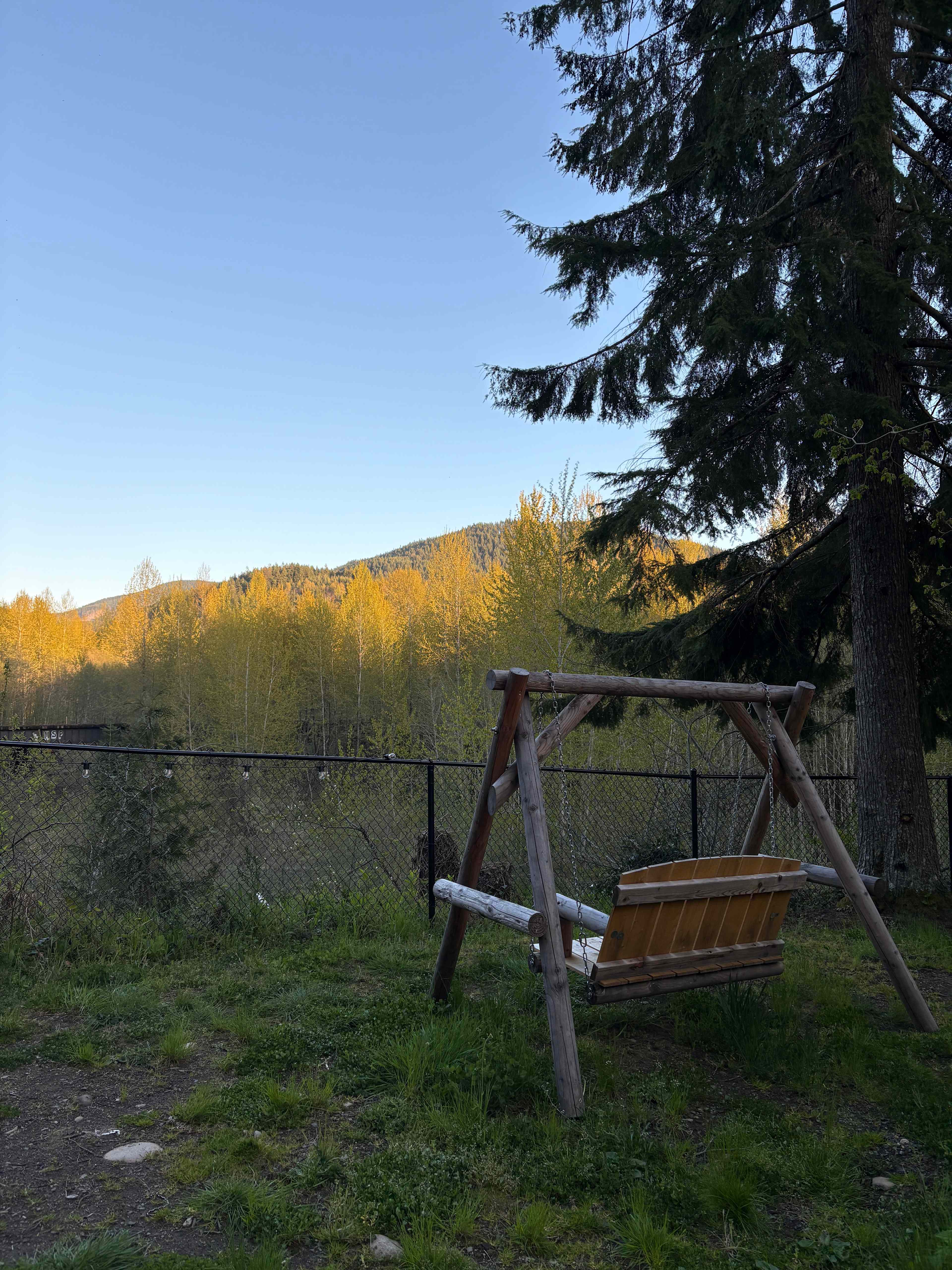 Riverside Camping Near Mt Rainier