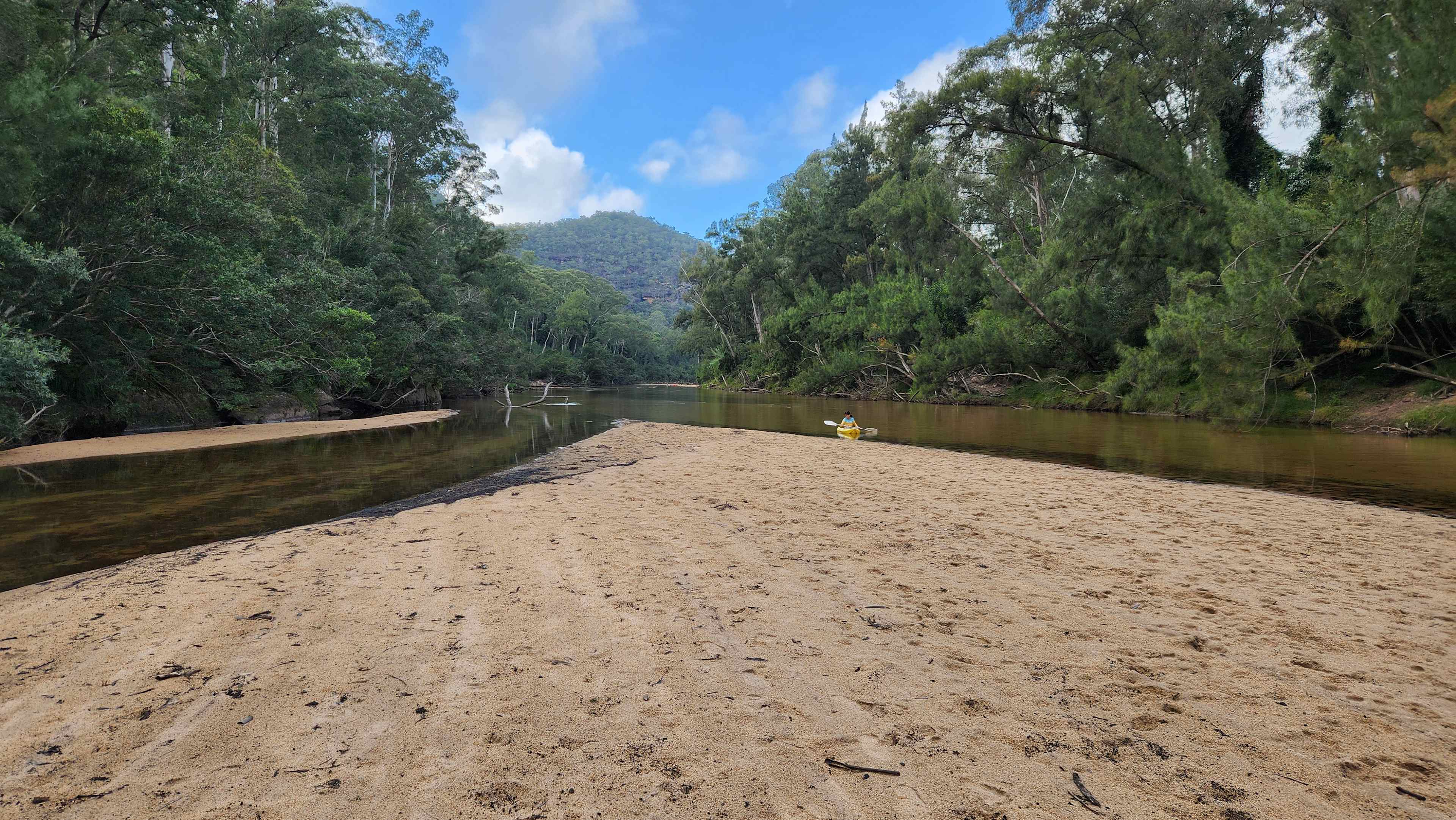 Play area on the river