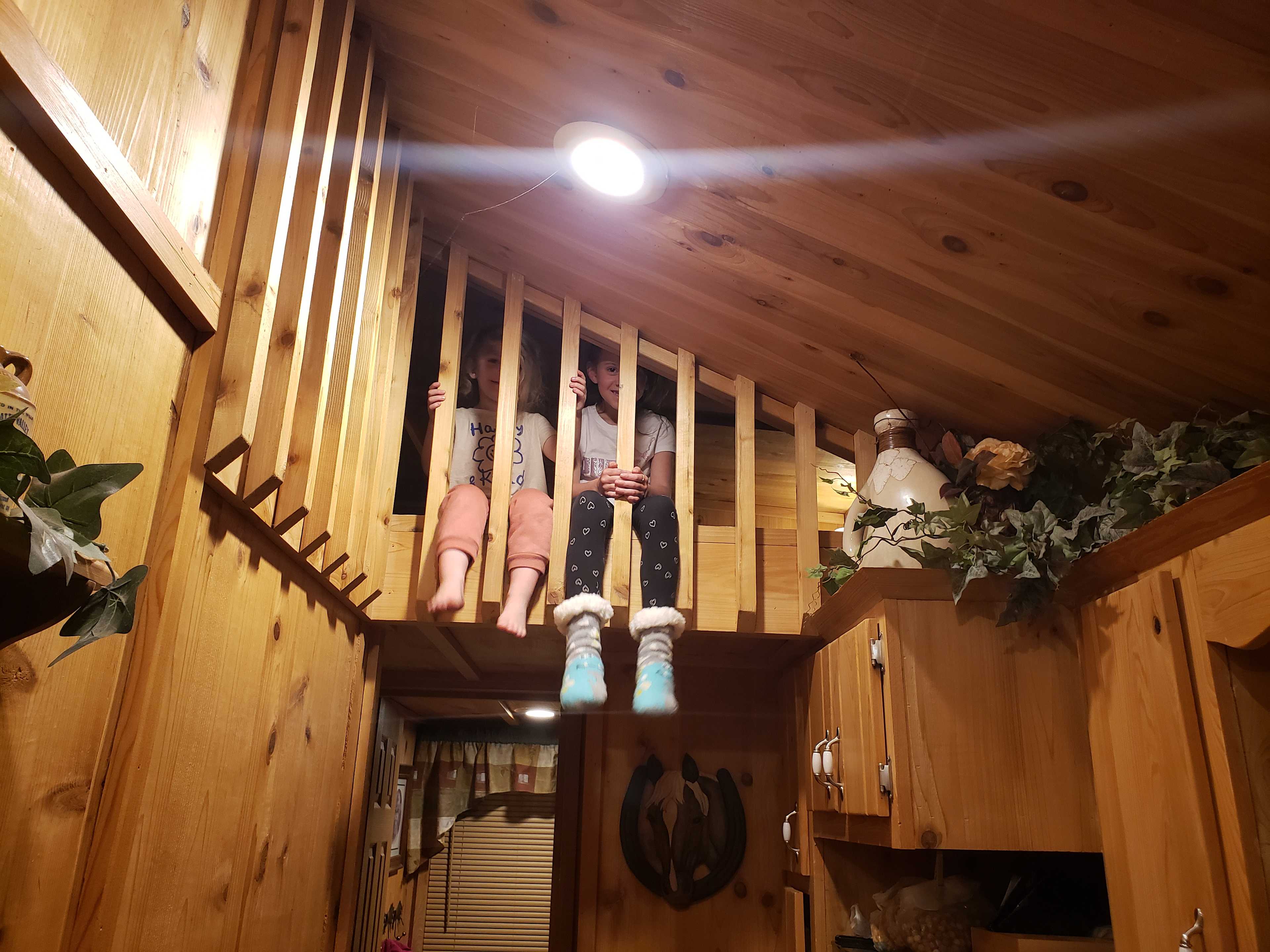 Kids LOVED the loft! 