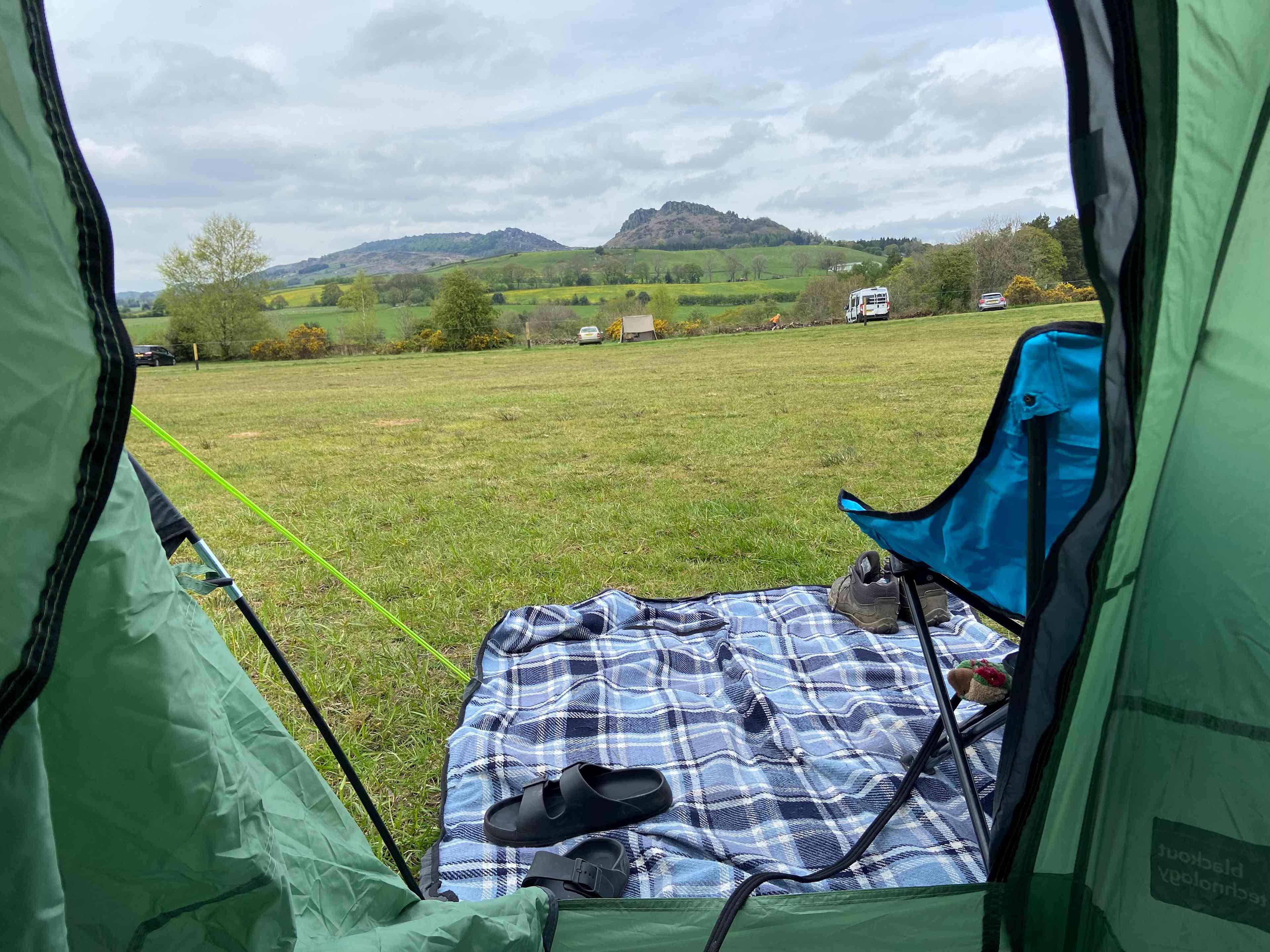 Camping at The Hollies