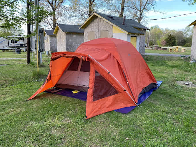Rock Cabin Camping