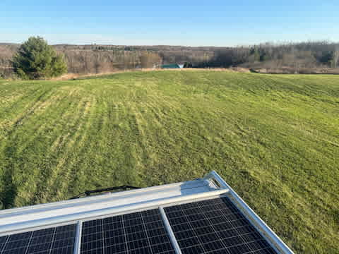 Top of rig view