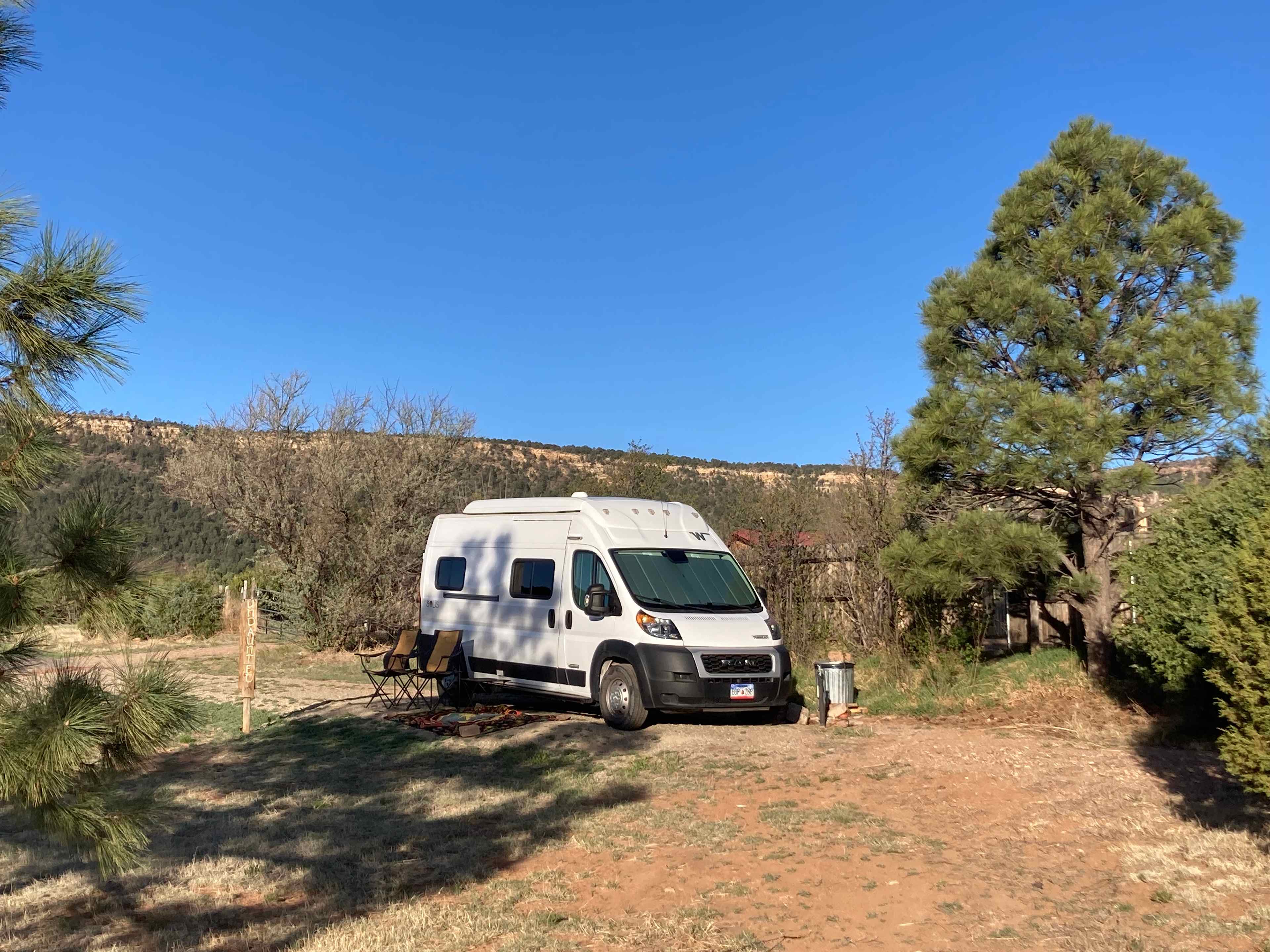 Upper Edge campsite