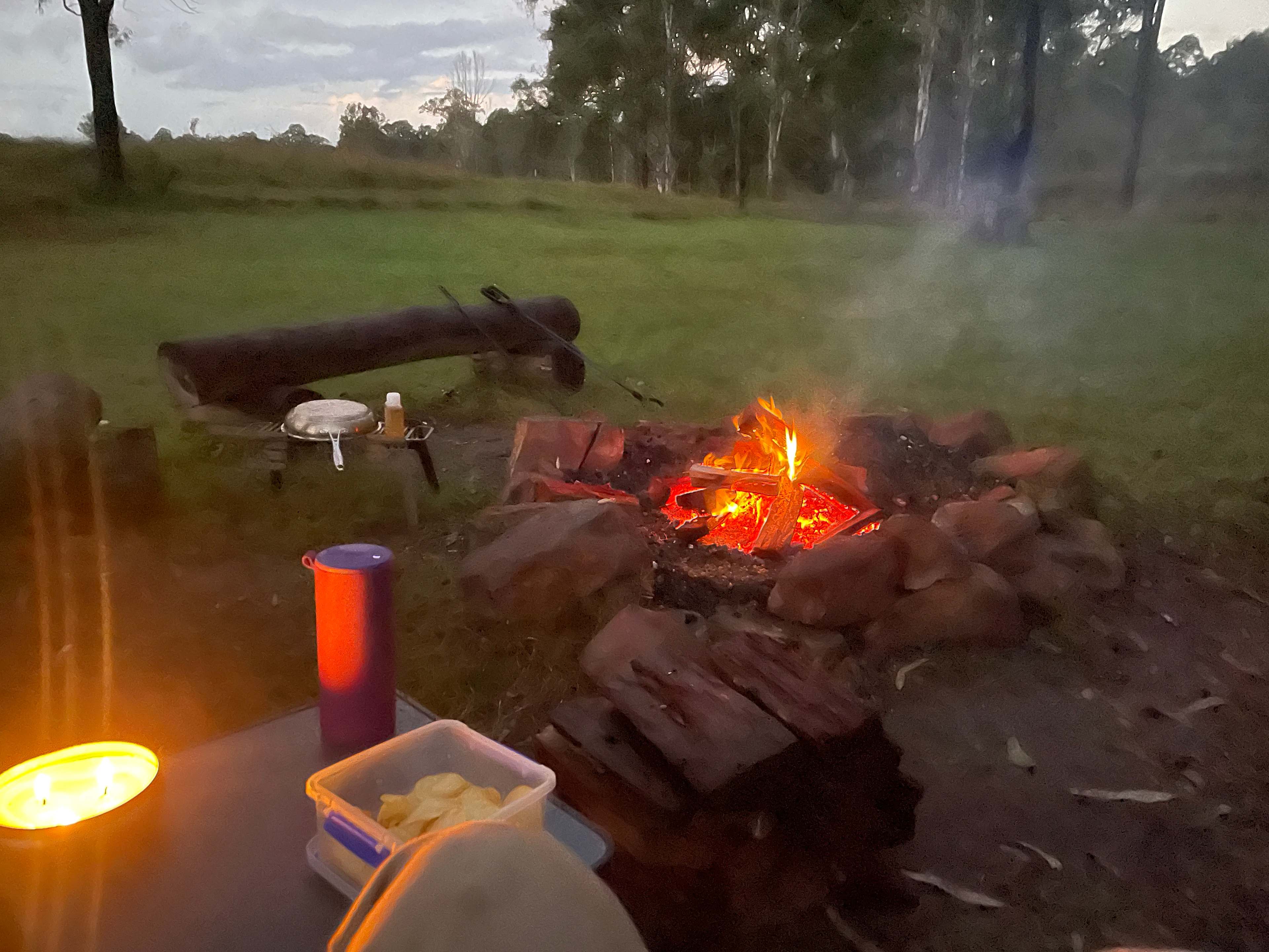 Big fire pit