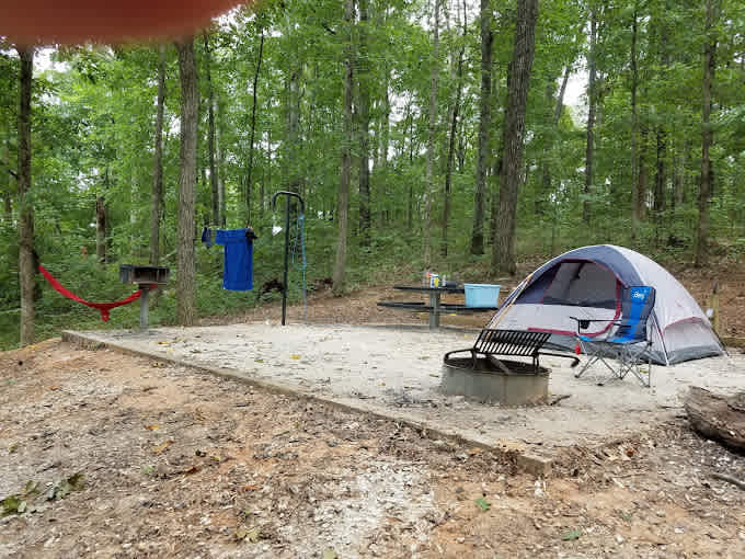 Sweetwater Creek Campsites