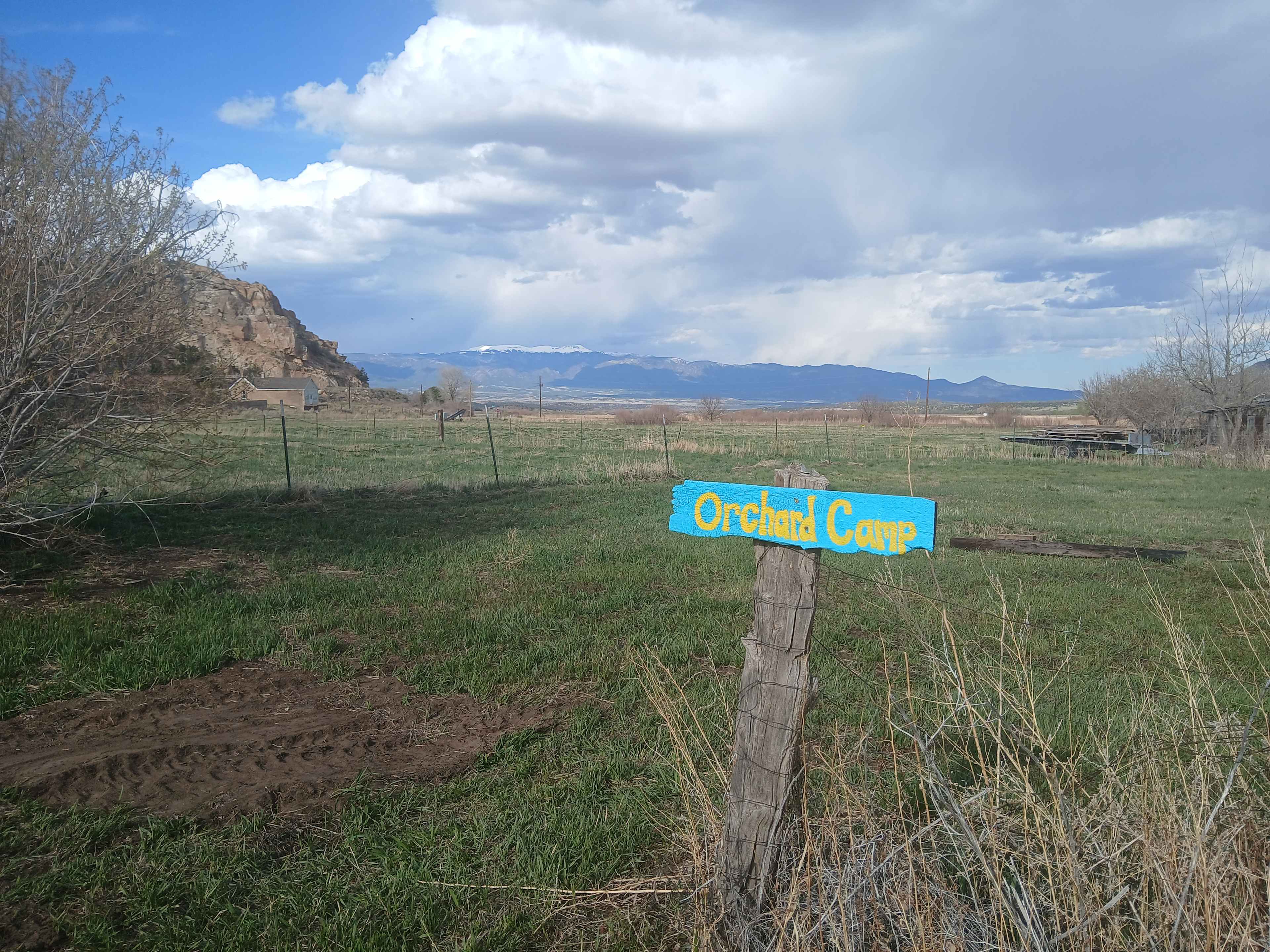 Camp 2  Sand Dunes and 14er access.