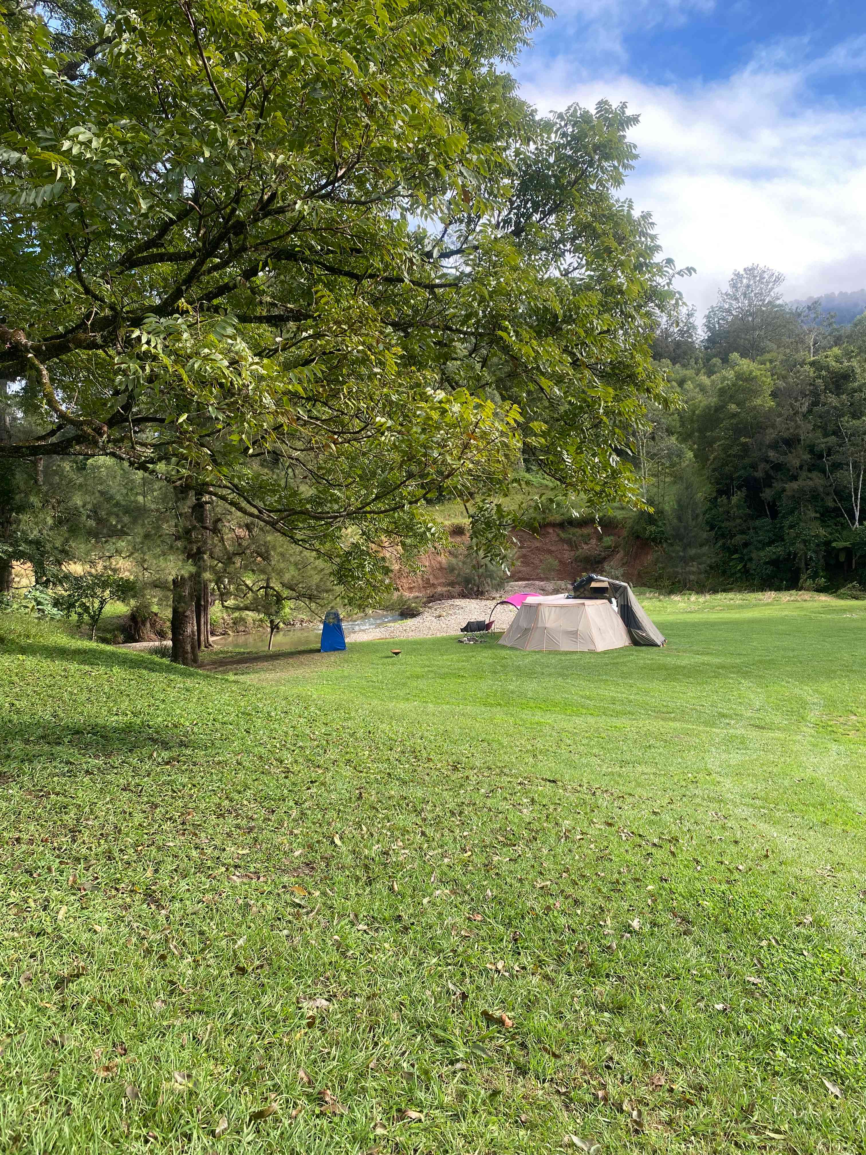 Redcamp - View of the campsite