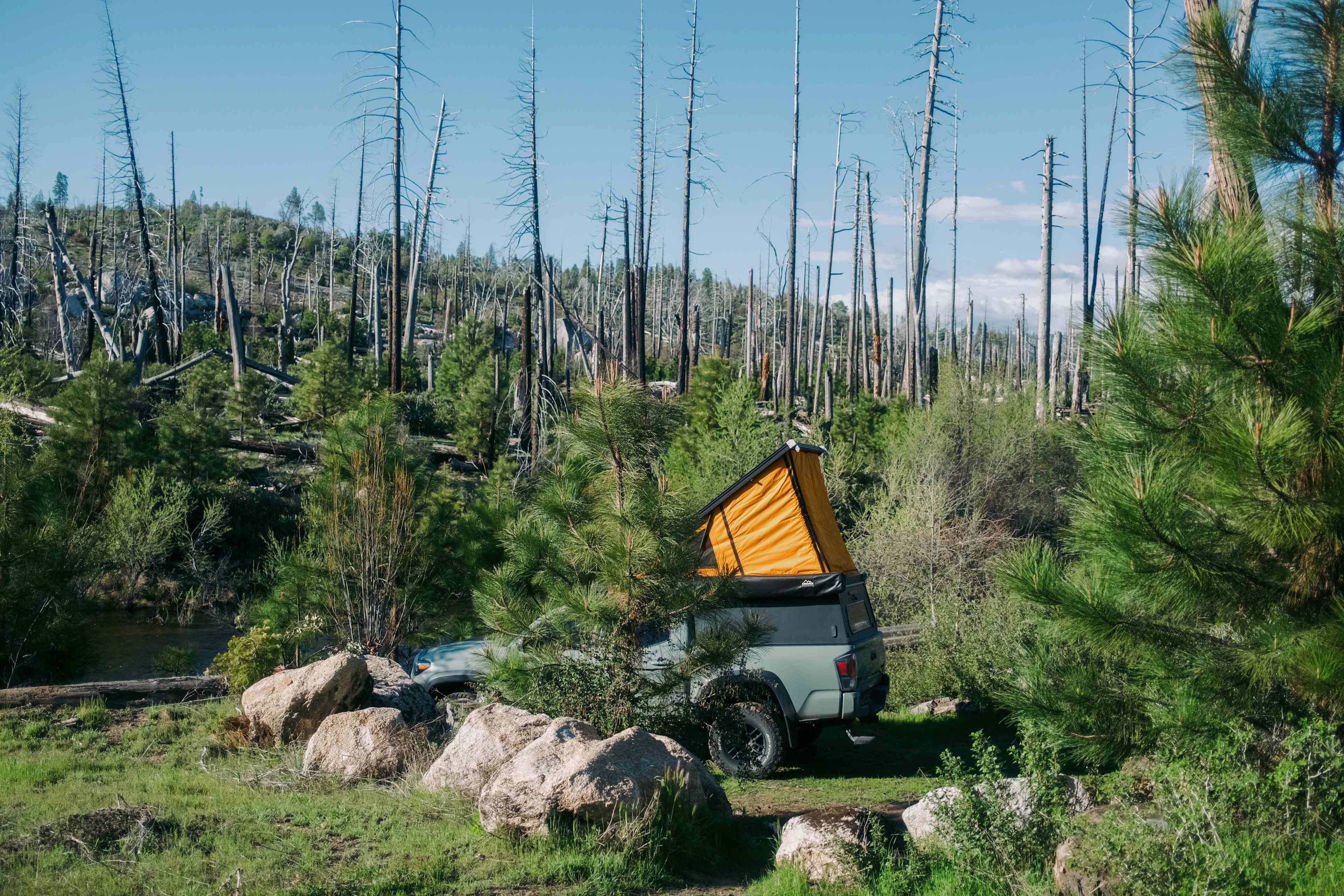 Camping on the Middle Fork of the Tuolumne River