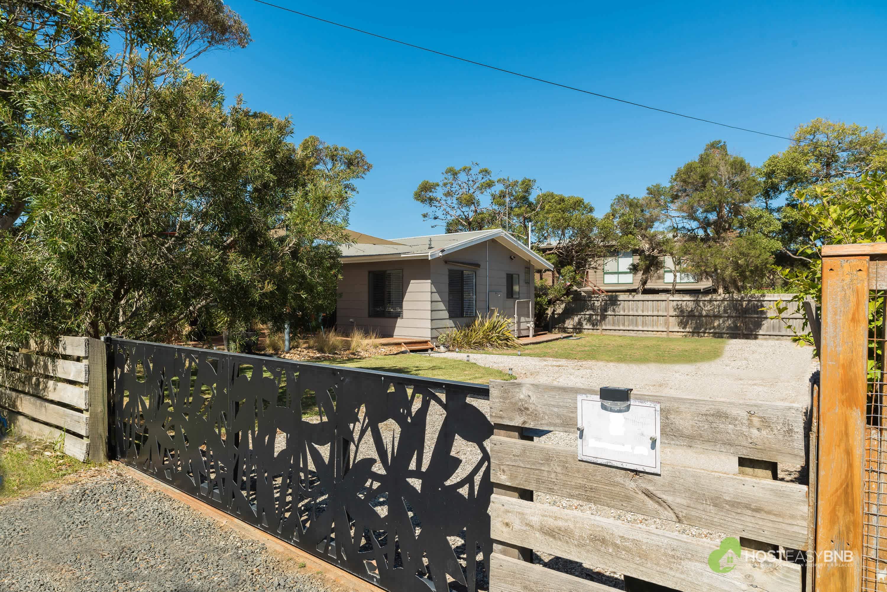 Gated property for keeping any pets inside the property and sense of security in this peaceful and safe area.