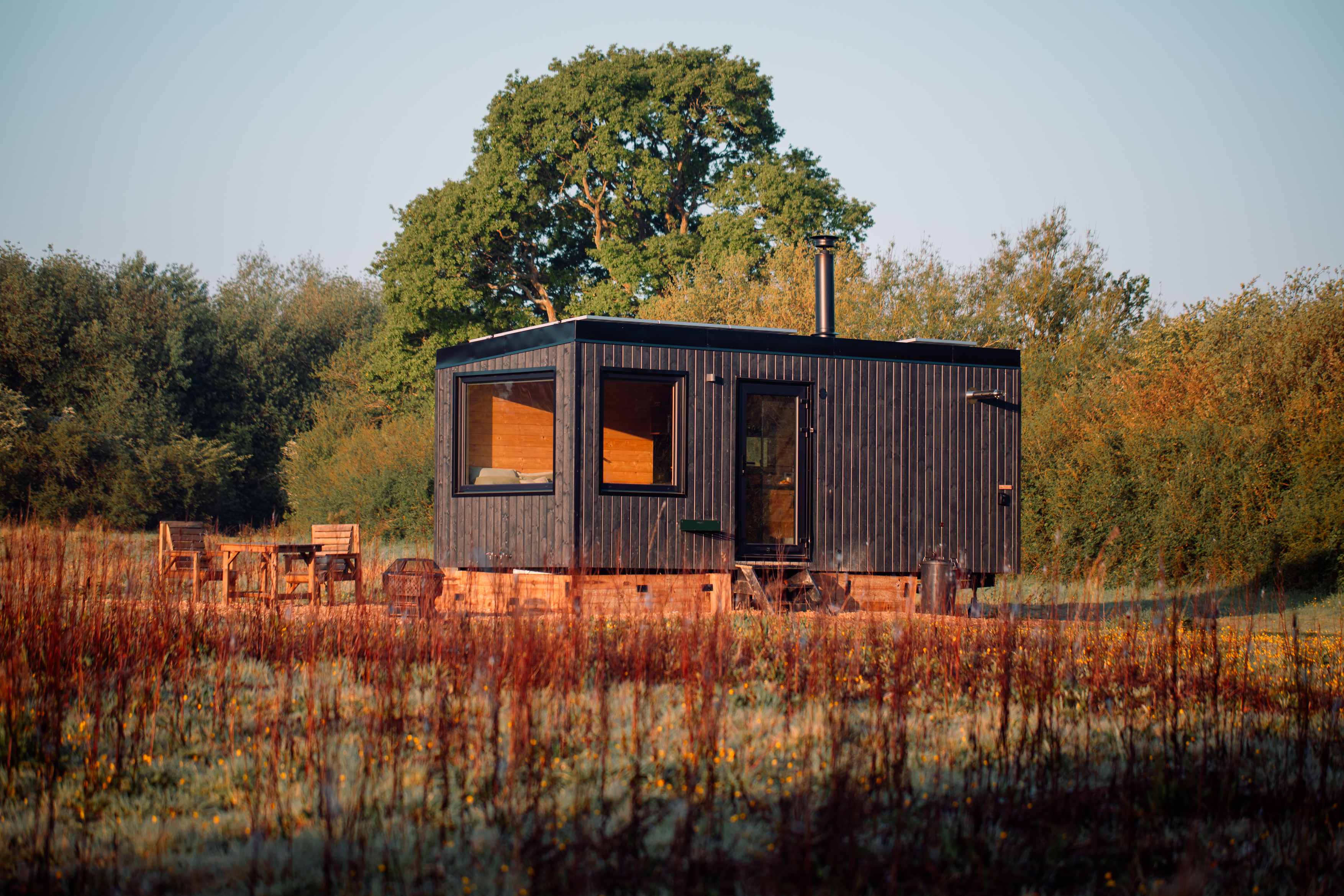 Willow Wood Off-Grid Cabin