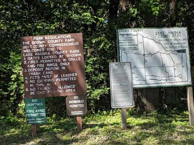 Lake Hanska County Park
