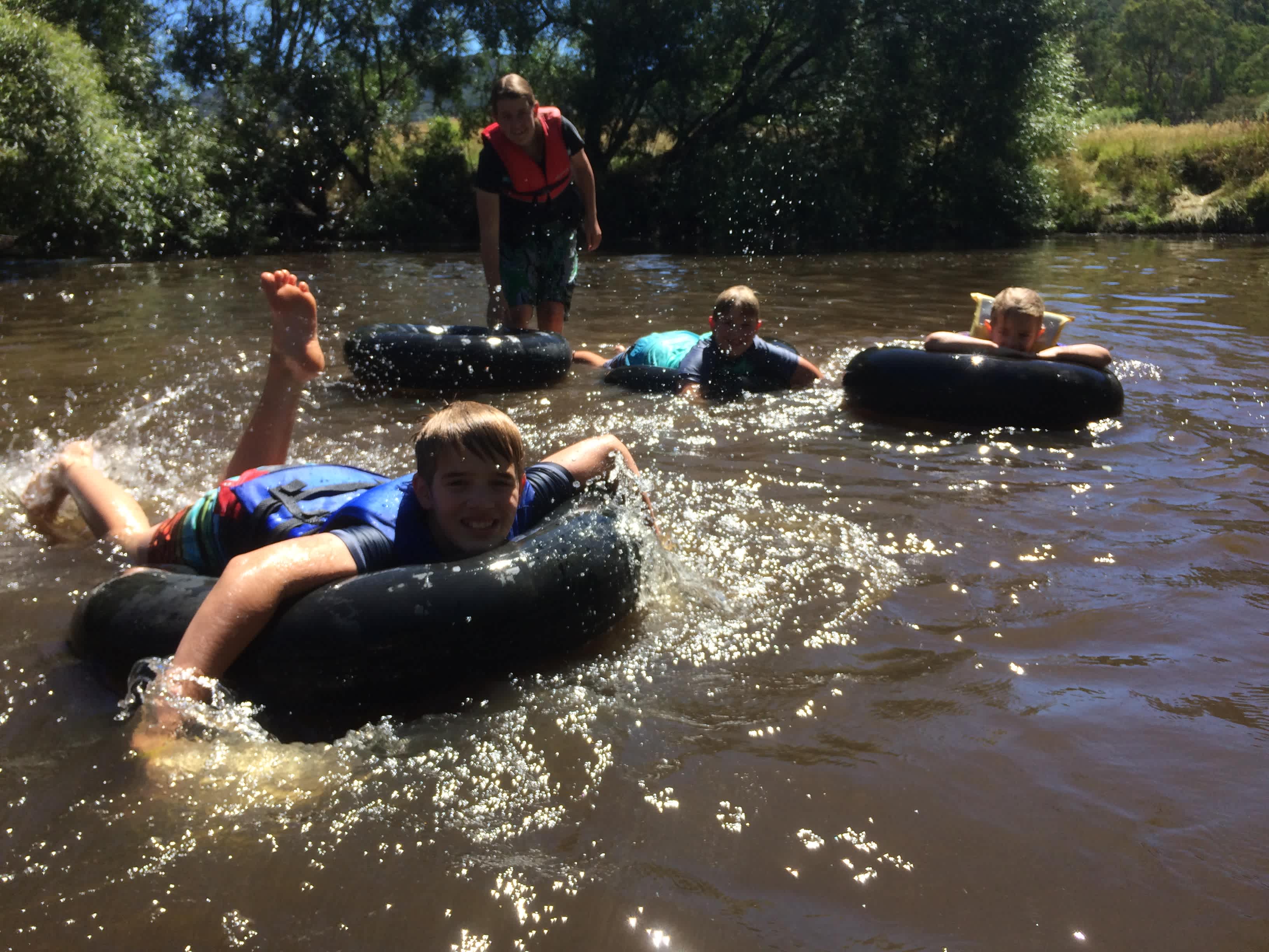 Have some fun in the creek