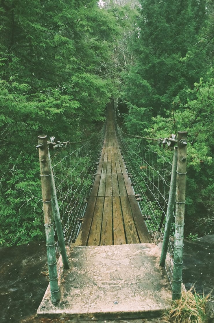 Suspension Bridge at Fall Creek Falls